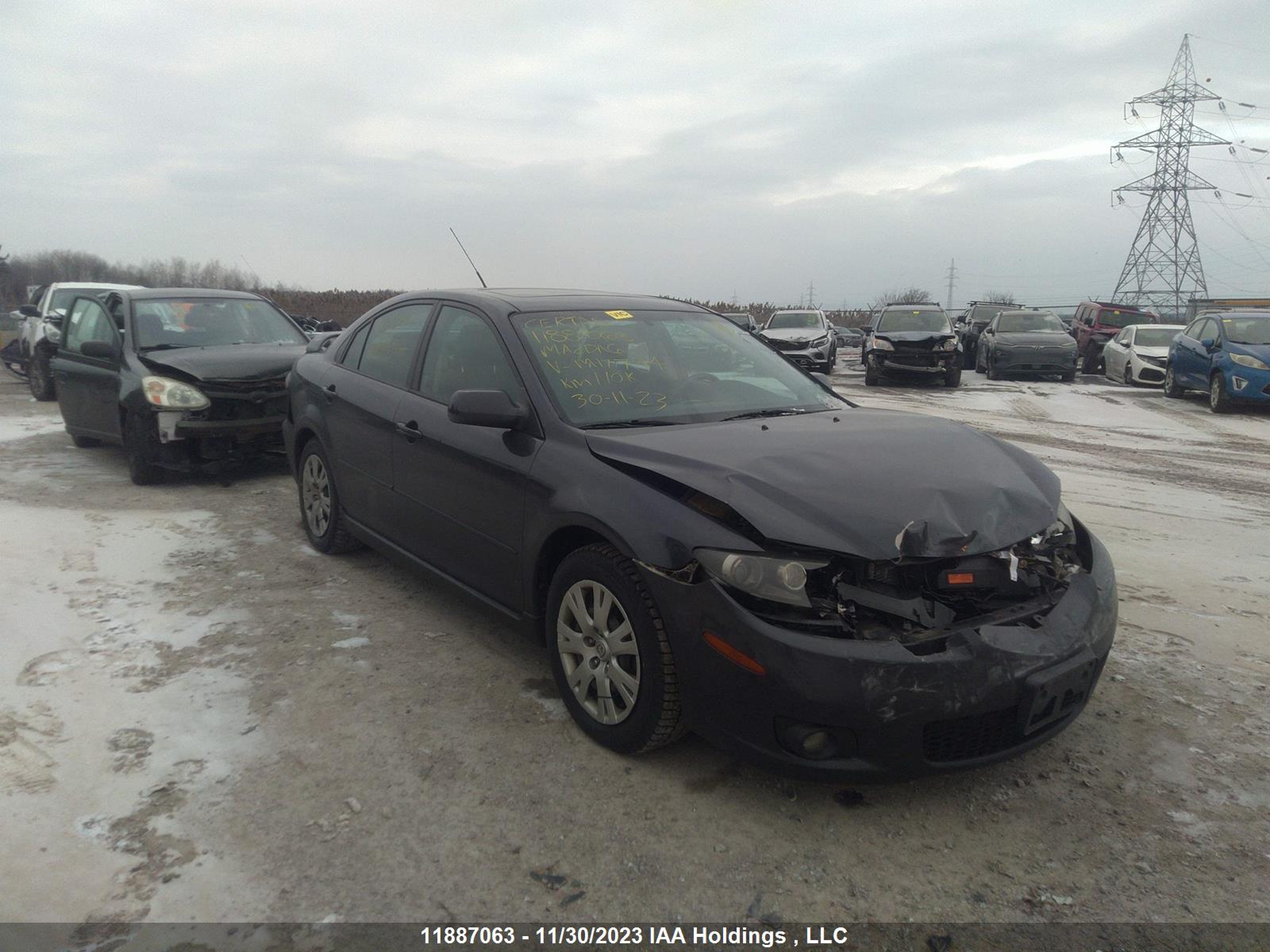 MAZDA 6 2007 1yvhp85d975m17794