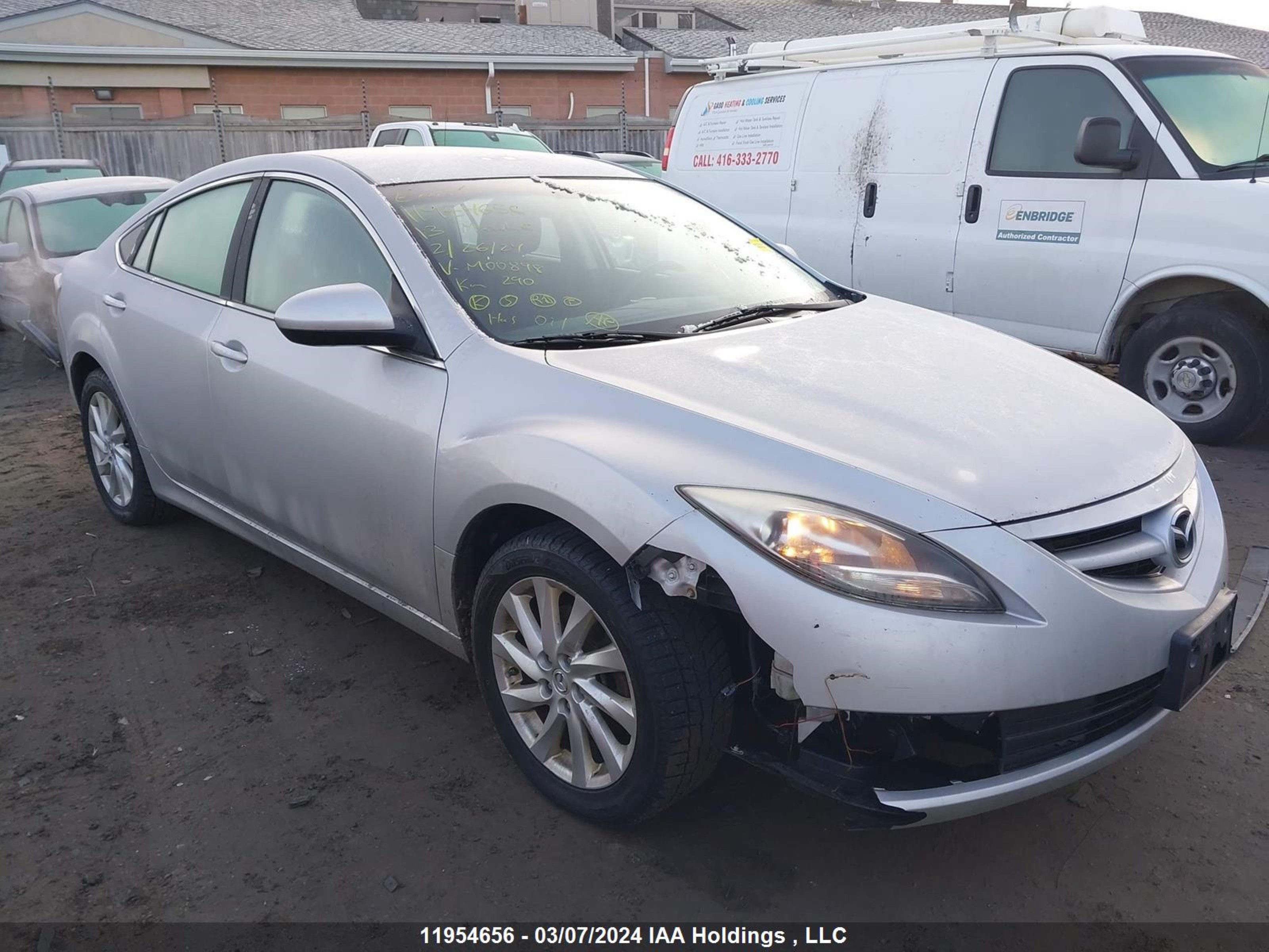 MAZDA 6 2013 1yvhz8bh6d5m00898