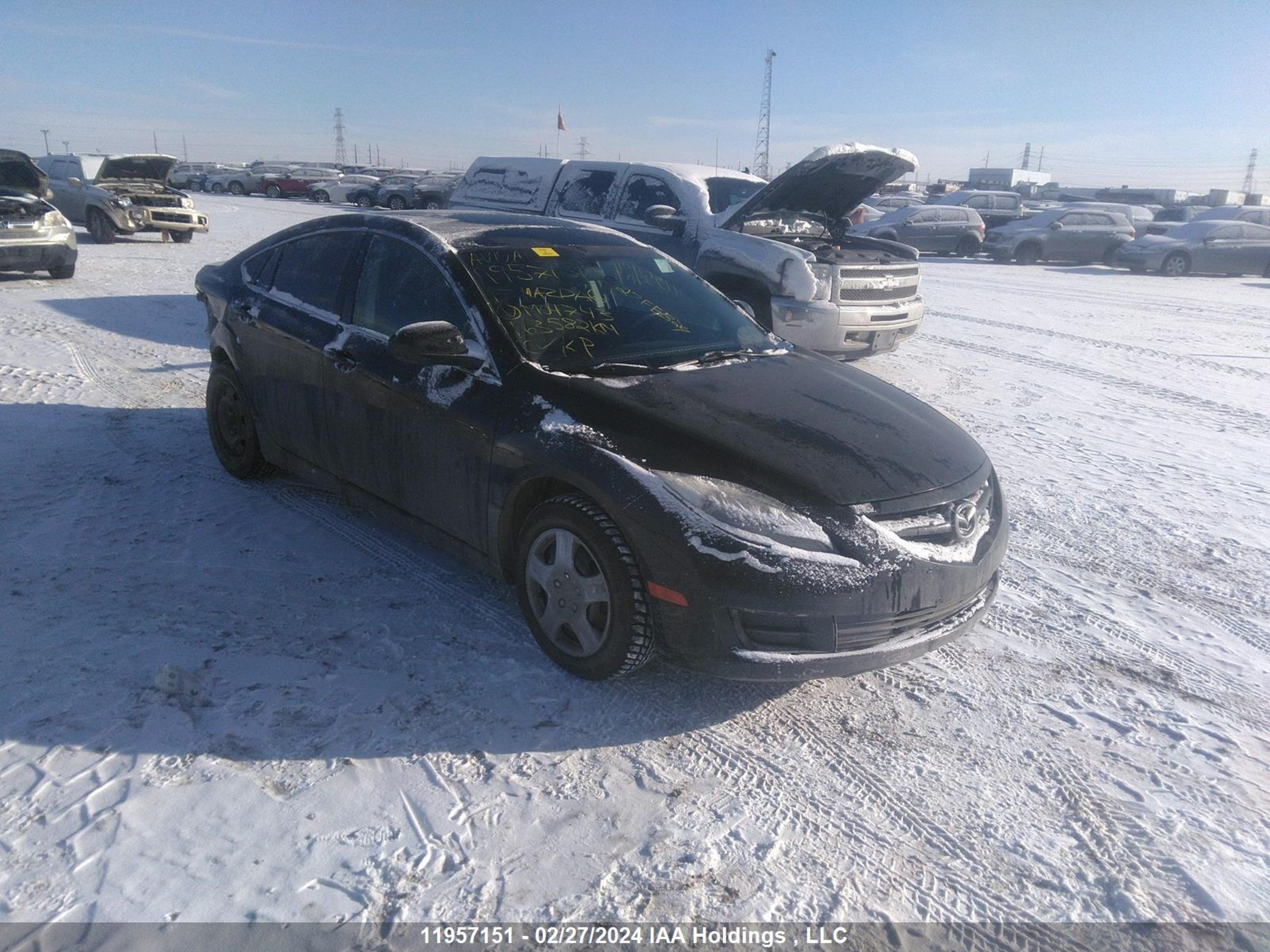 MAZDA 6 2013 1yvhz8bh8d5m04743