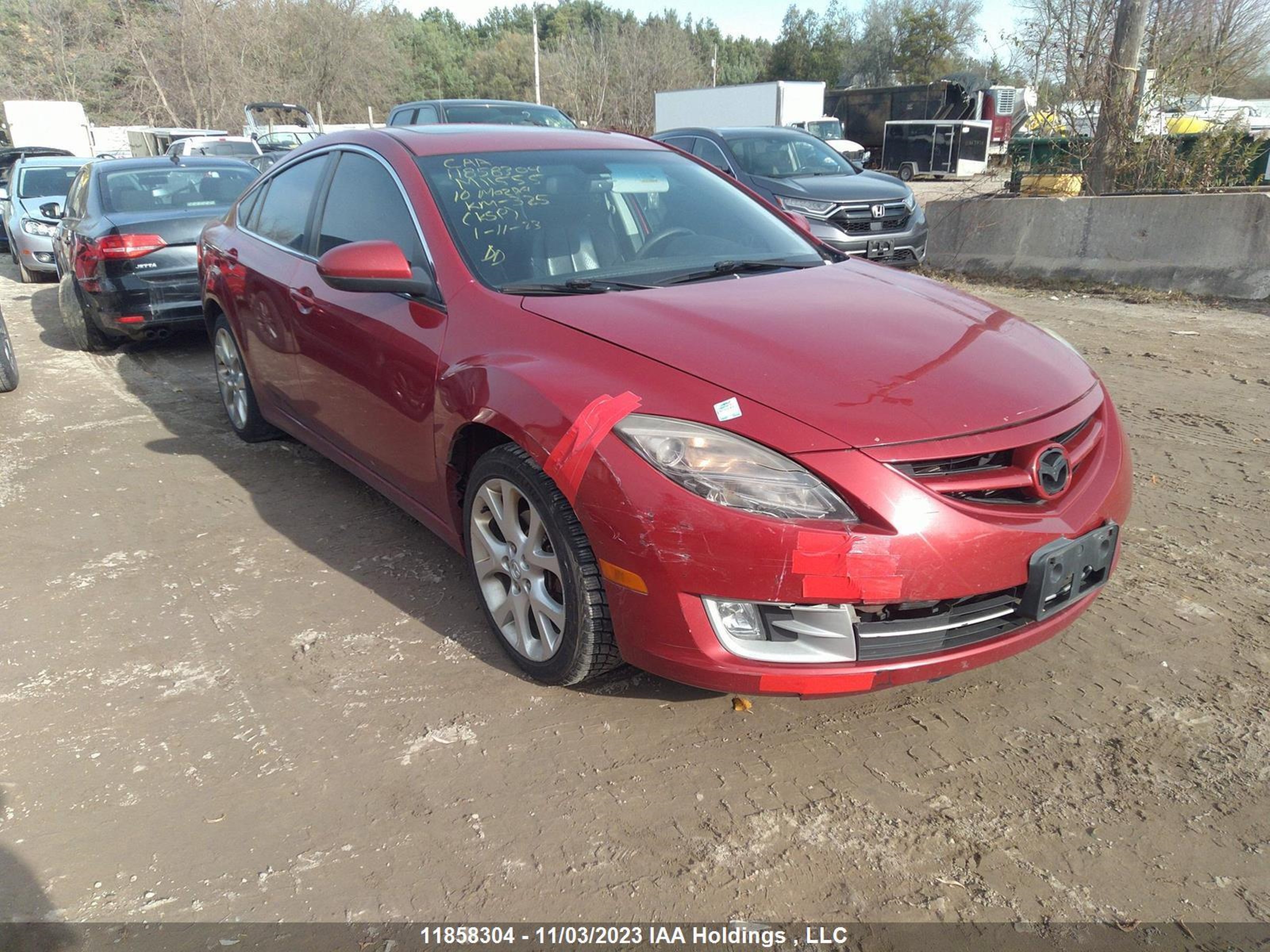 MAZDA 6 2010 1yvhz8ch6a5m11555