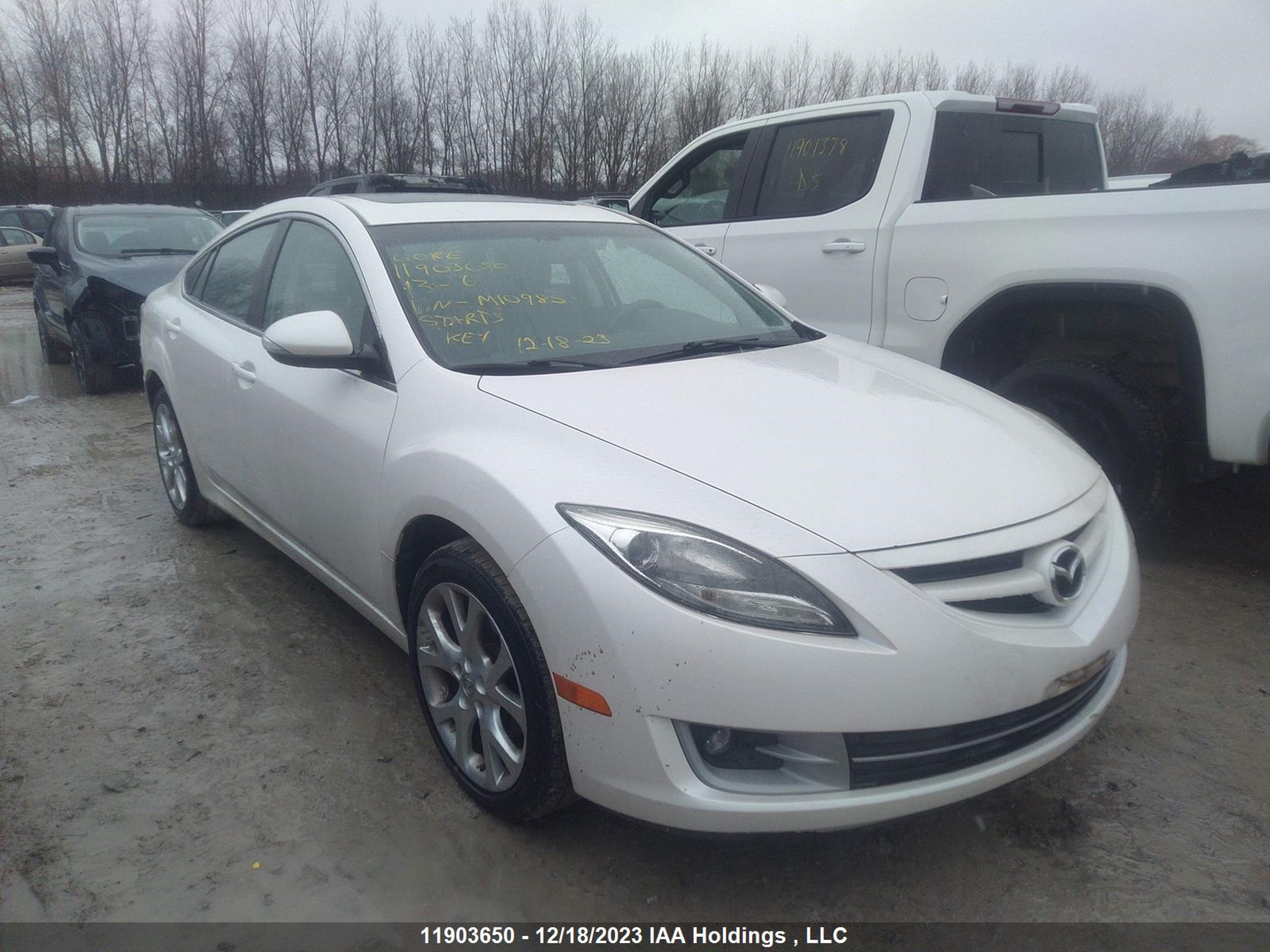 MAZDA 6 2013 1yvhz8ch9d5m10985