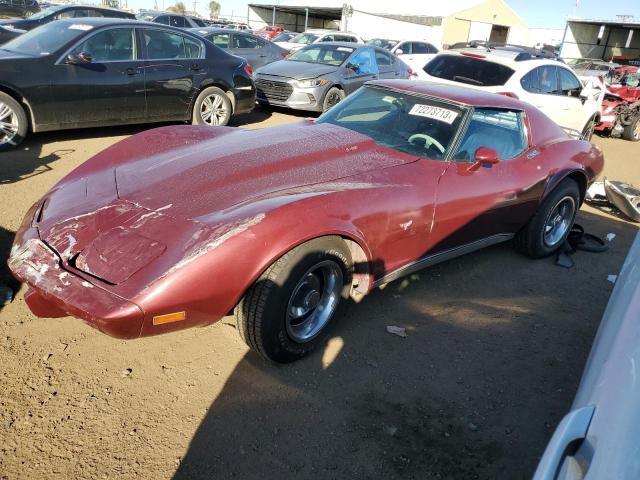 CHEVROLET CORVETTE 1977 1z37l7s4383680000