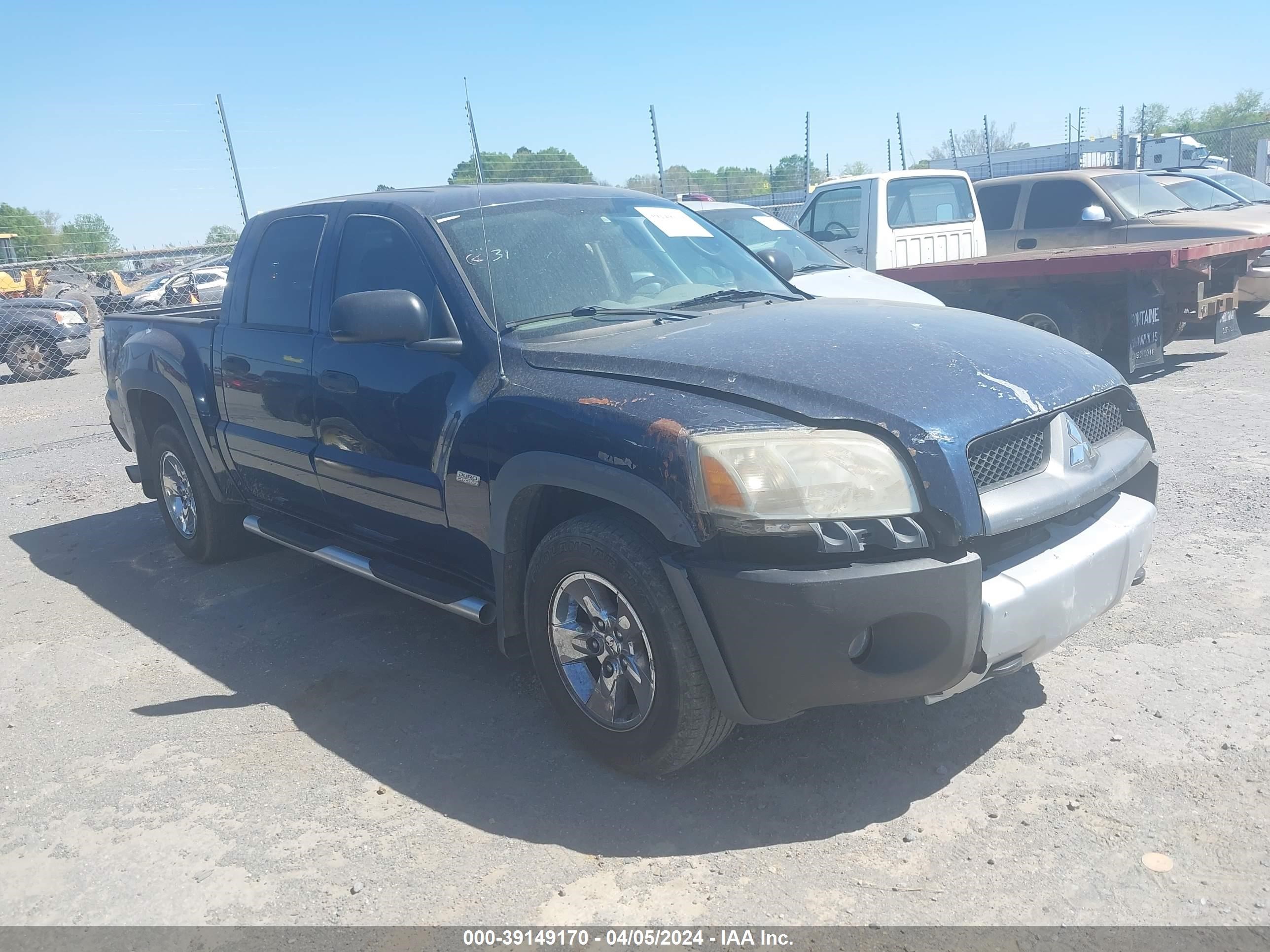 MITSUBISHI RAIDER 2006 1z7ht38k26s561822