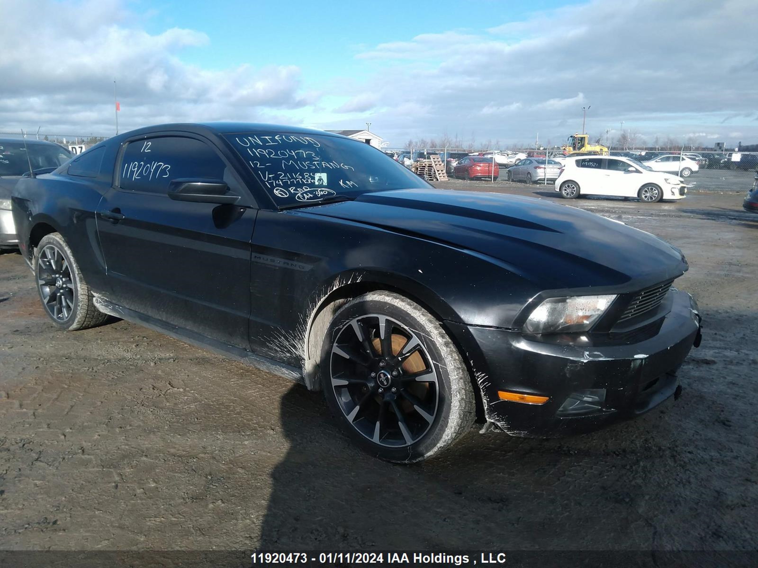 FORD MUSTANG 2012 1zvbp8am1c5211684