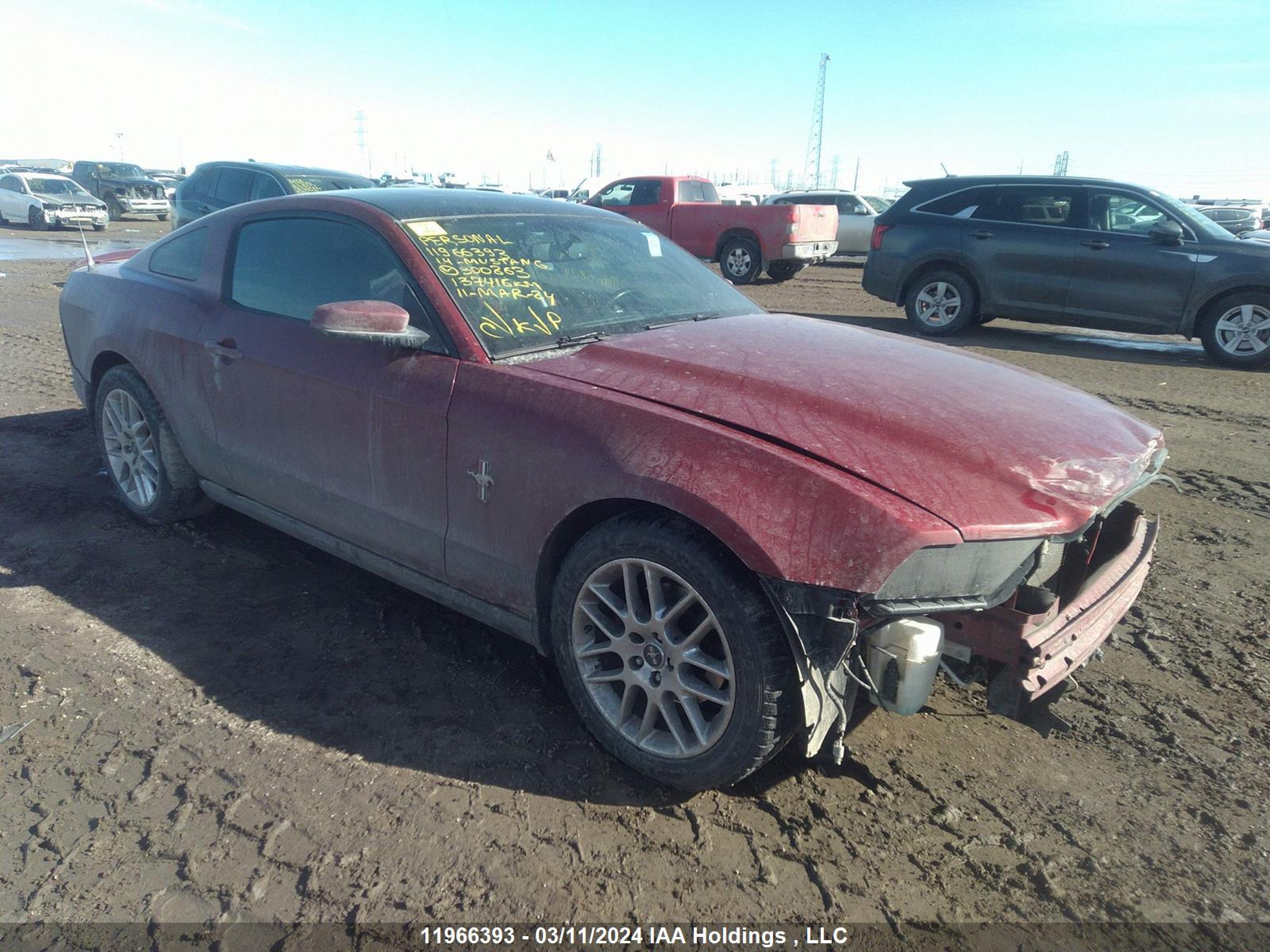 FORD MUSTANG 2014 1zvbp8am4e5300863