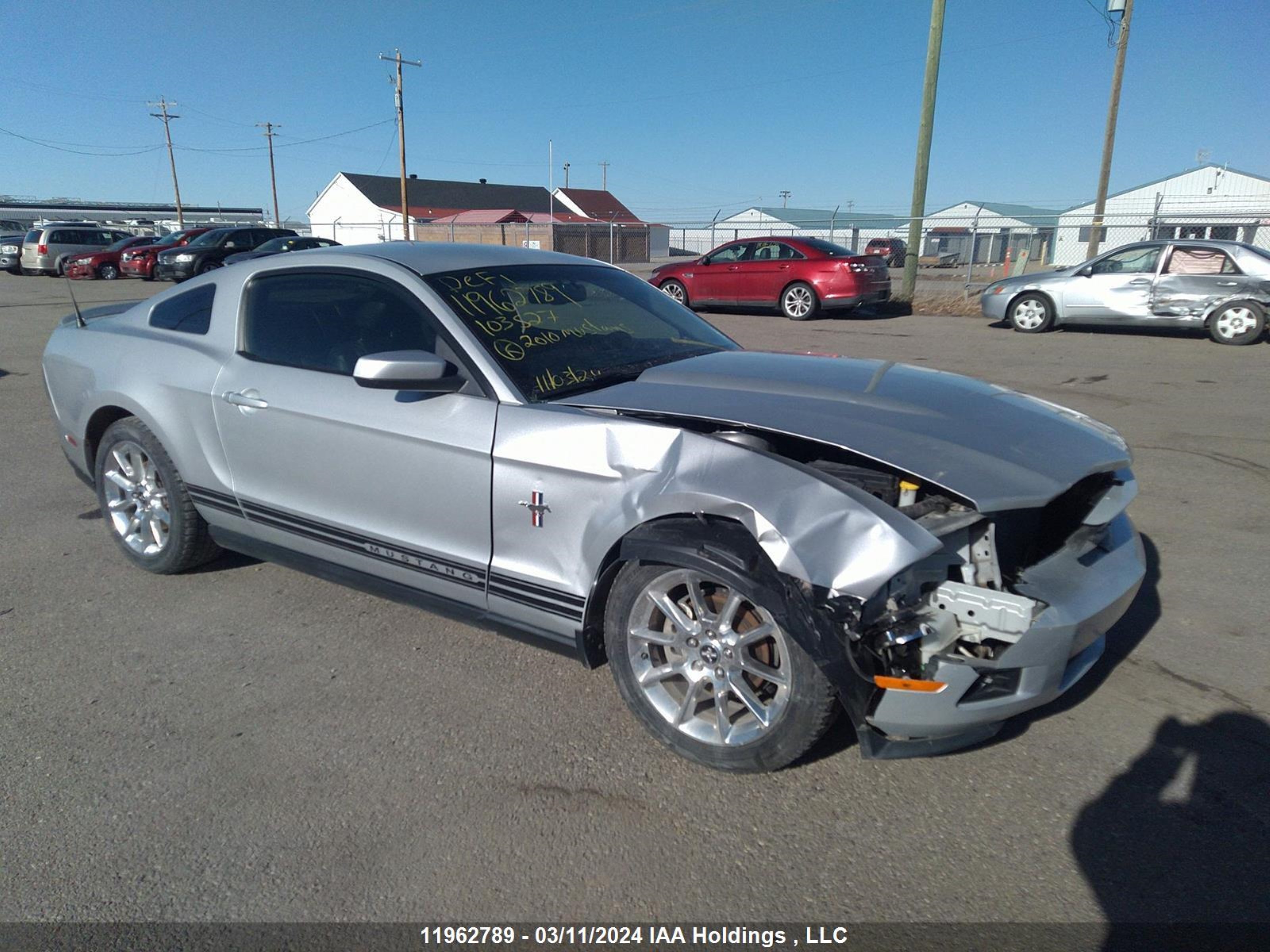 FORD MUSTANG 2010 1zvbp8an7a5103527