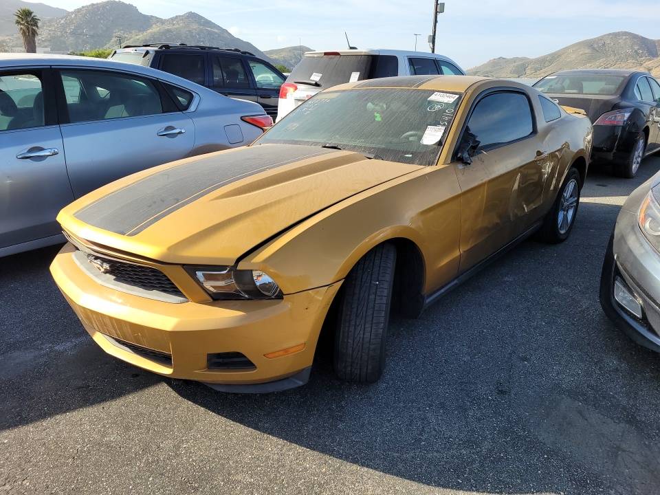 FORD MUSTANG V6 CPE 2010 1zvbp8an9a5145410