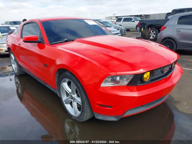 FORD MUSTANG 2012 1zvbp8cfxc5214940