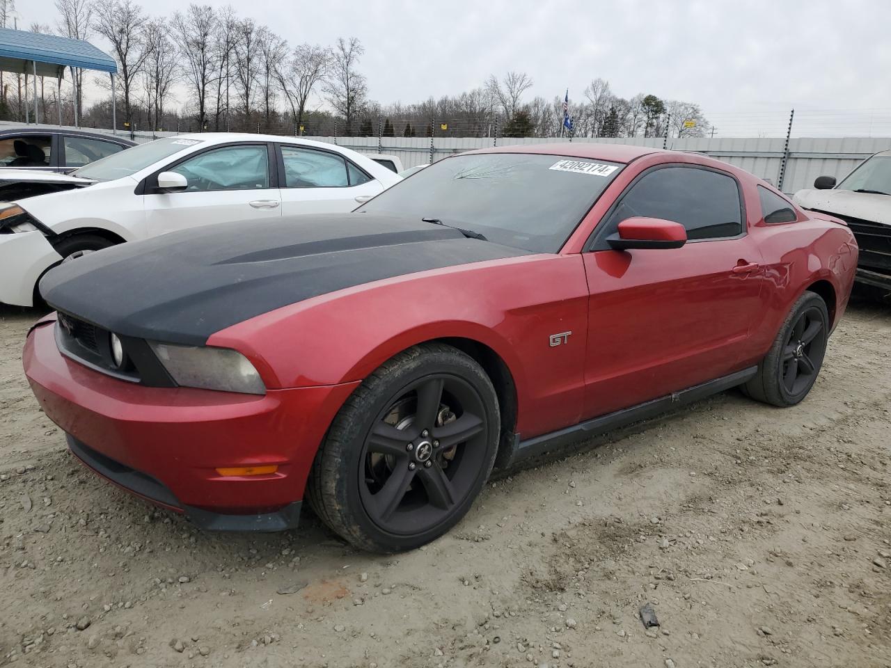 FORD MUSTANG 2010 1zvbp8ch0a5176357