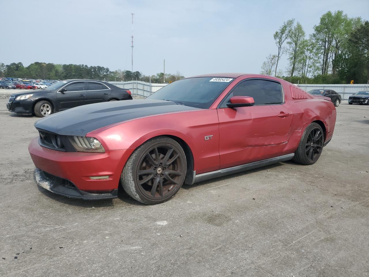 FORD MUSTANG 2010 1zvbp8ch1a5102218