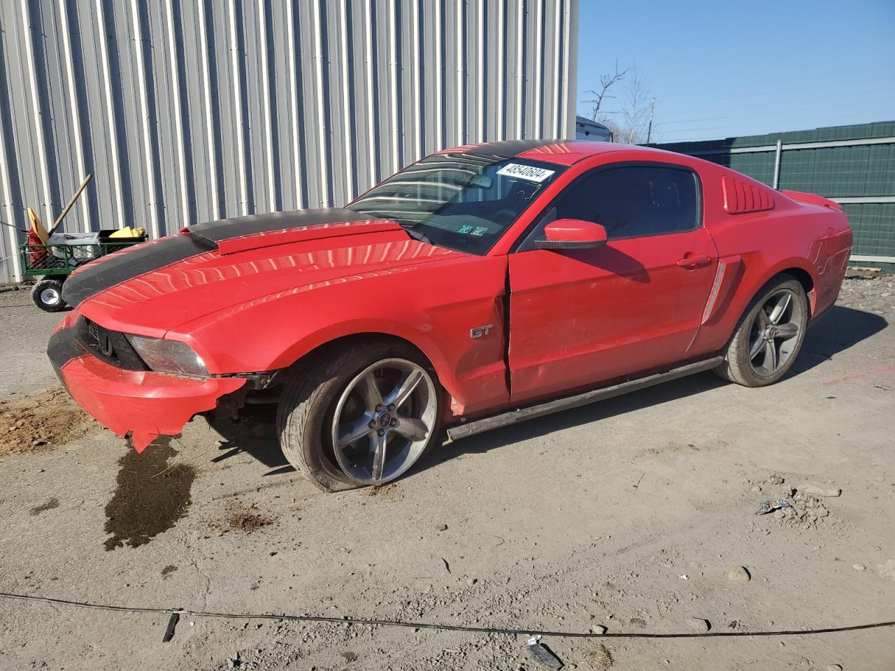 FORD MUSTANG 2010 1zvbp8ch4a5126724