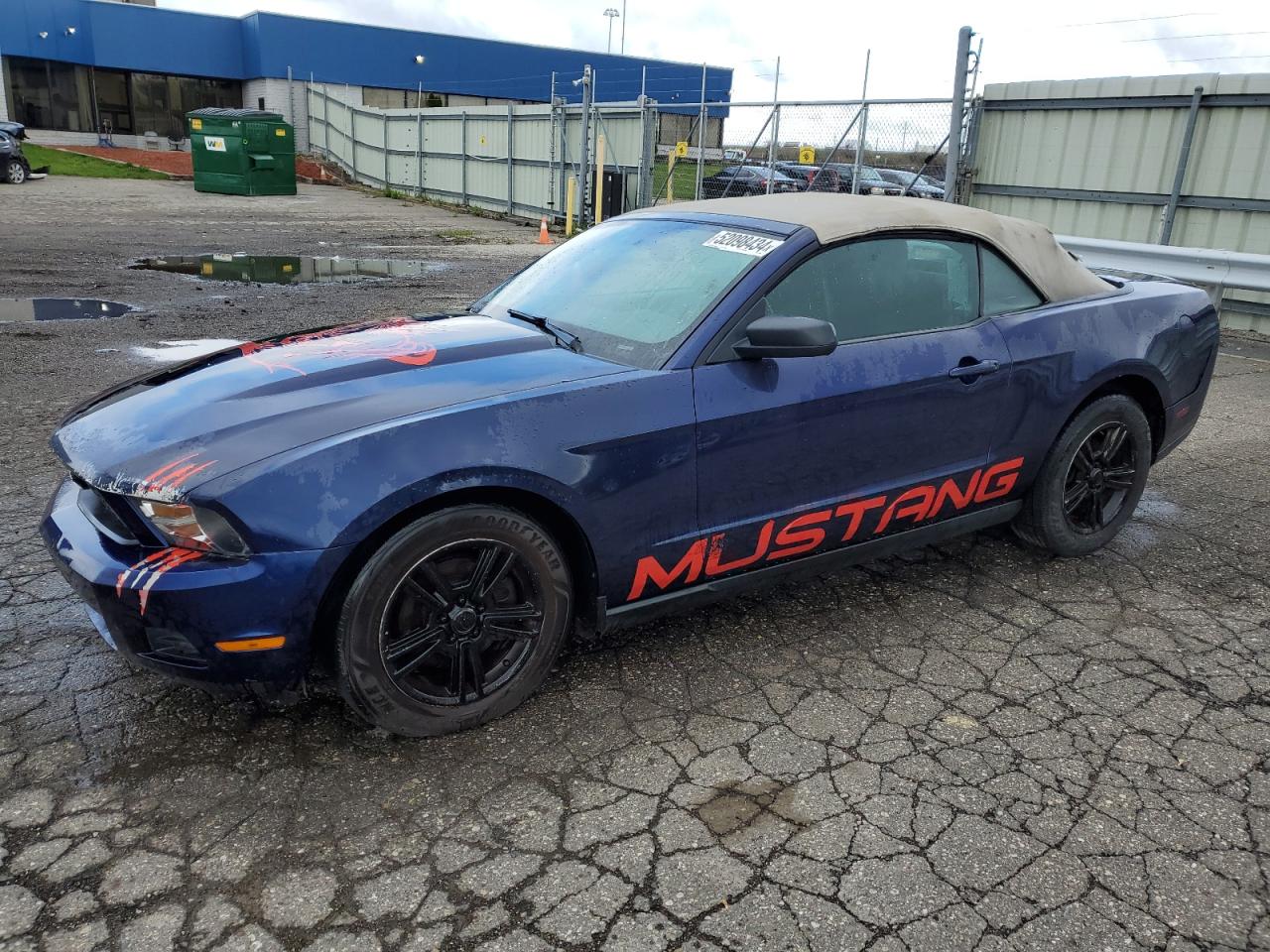 FORD MUSTANG 2012 1zvbp8em1c5276500