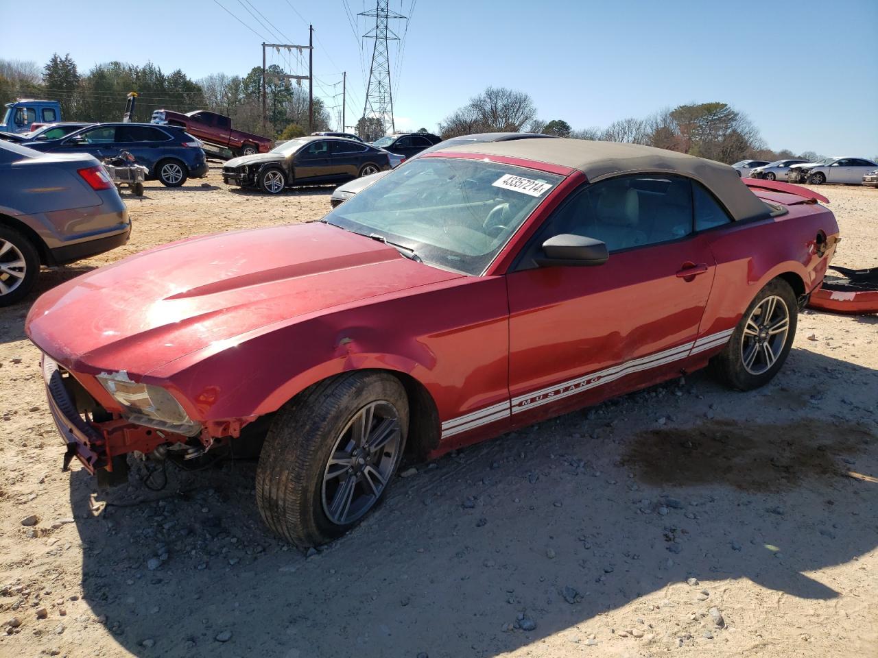 FORD MUSTANG 2011 1zvbp8em3b5111112