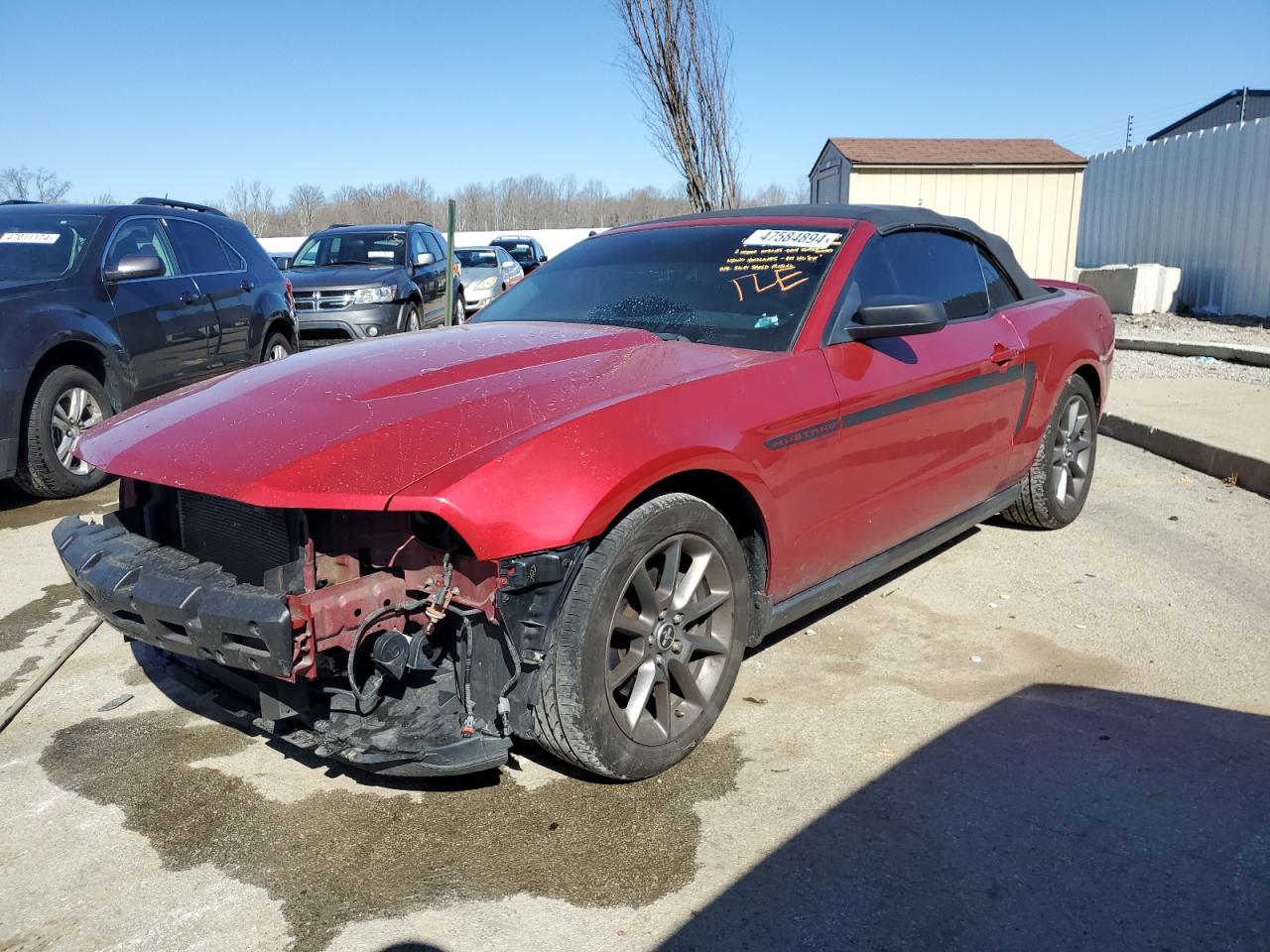 FORD MUSTANG 2012 1zvbp8em6c5234341