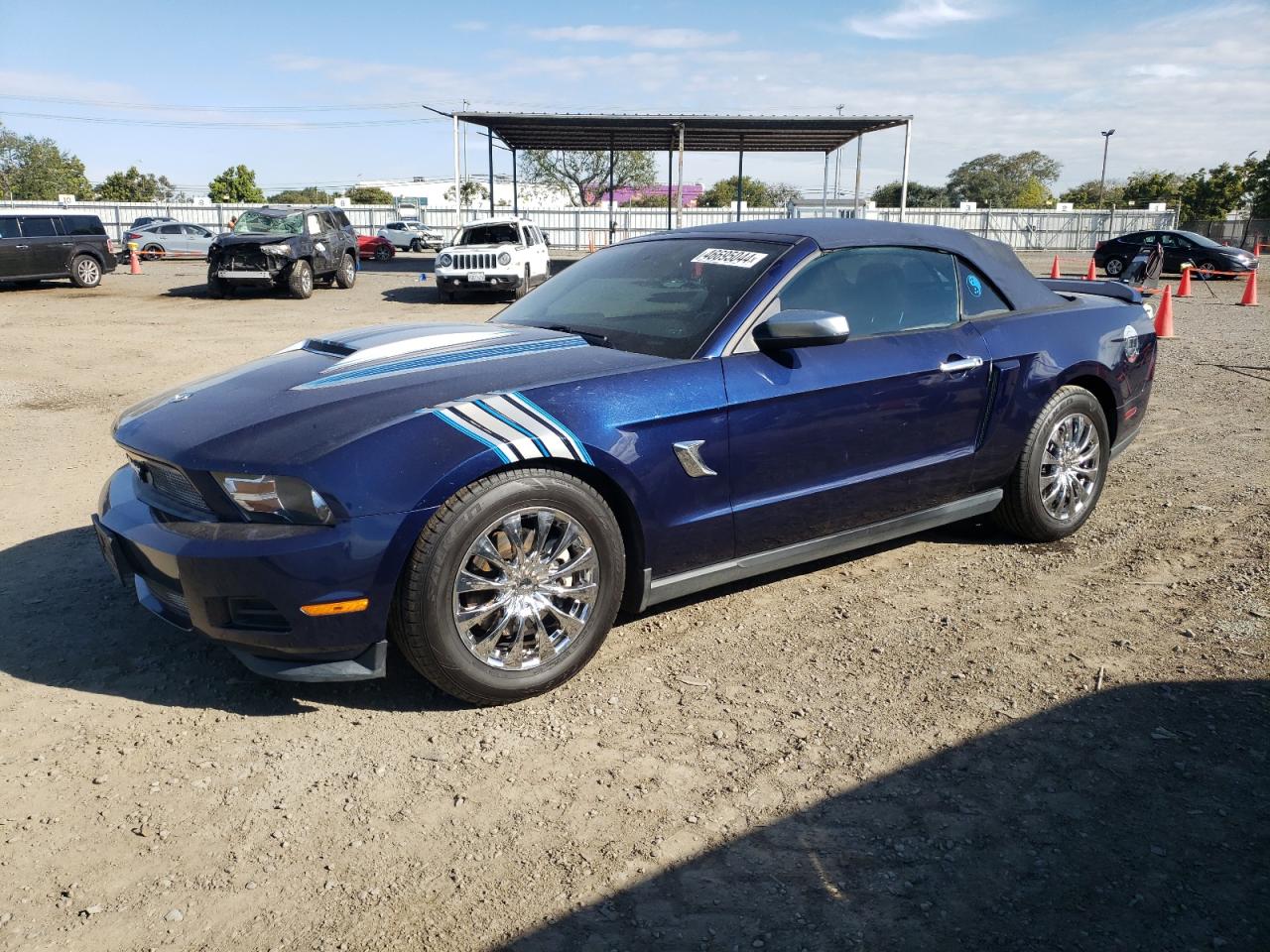 FORD MUSTANG 2012 1zvbp8em9c5222281