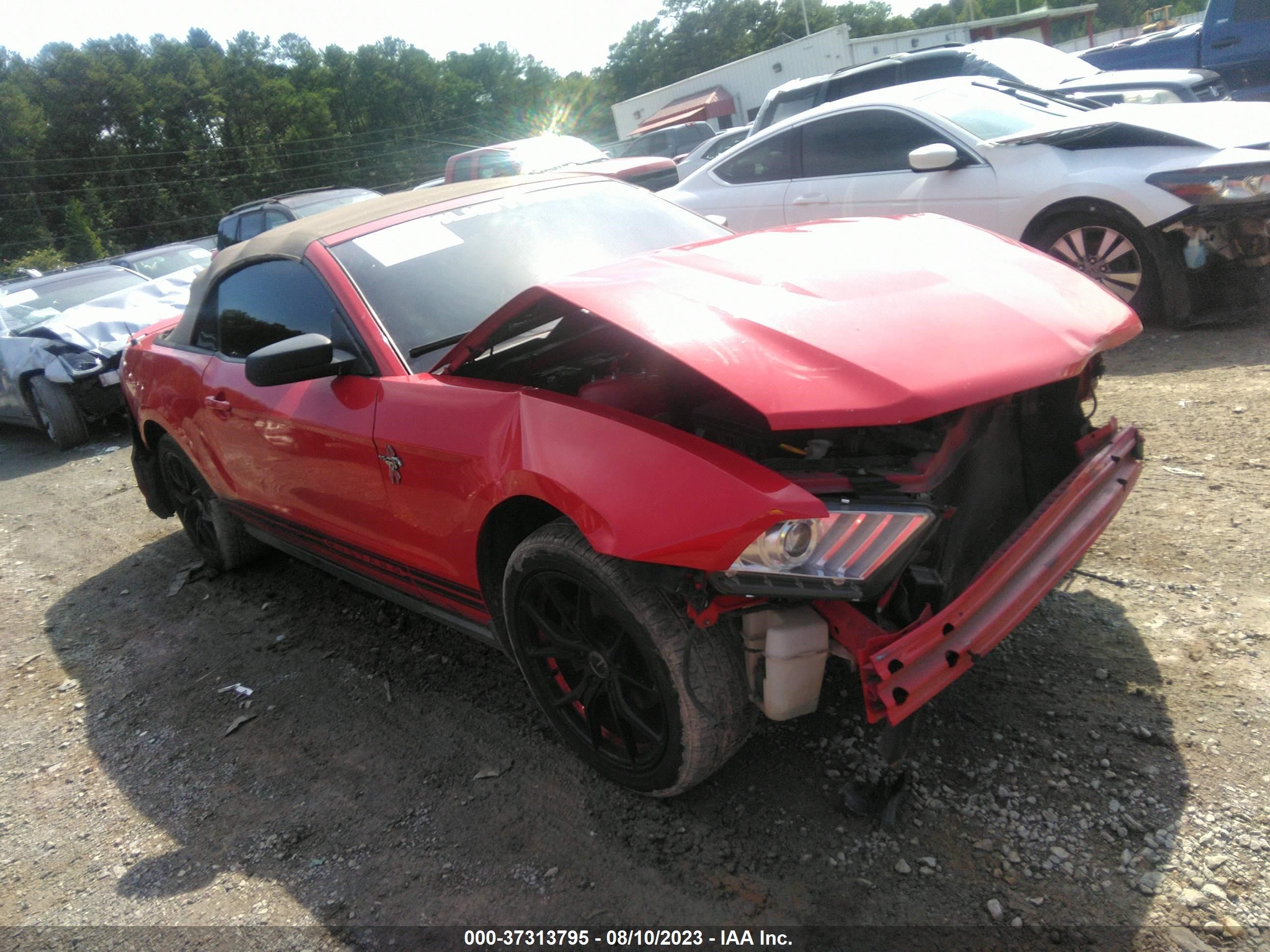 FORD MUSTANG 2010 1zvbp8en5a5107666