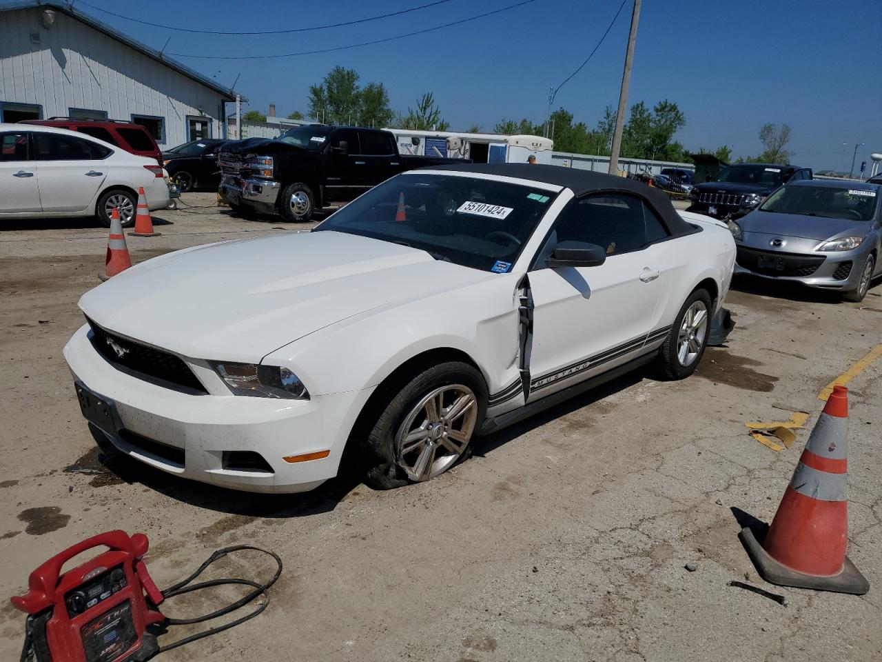 FORD MUSTANG 2010 1zvbp8enxa5119568