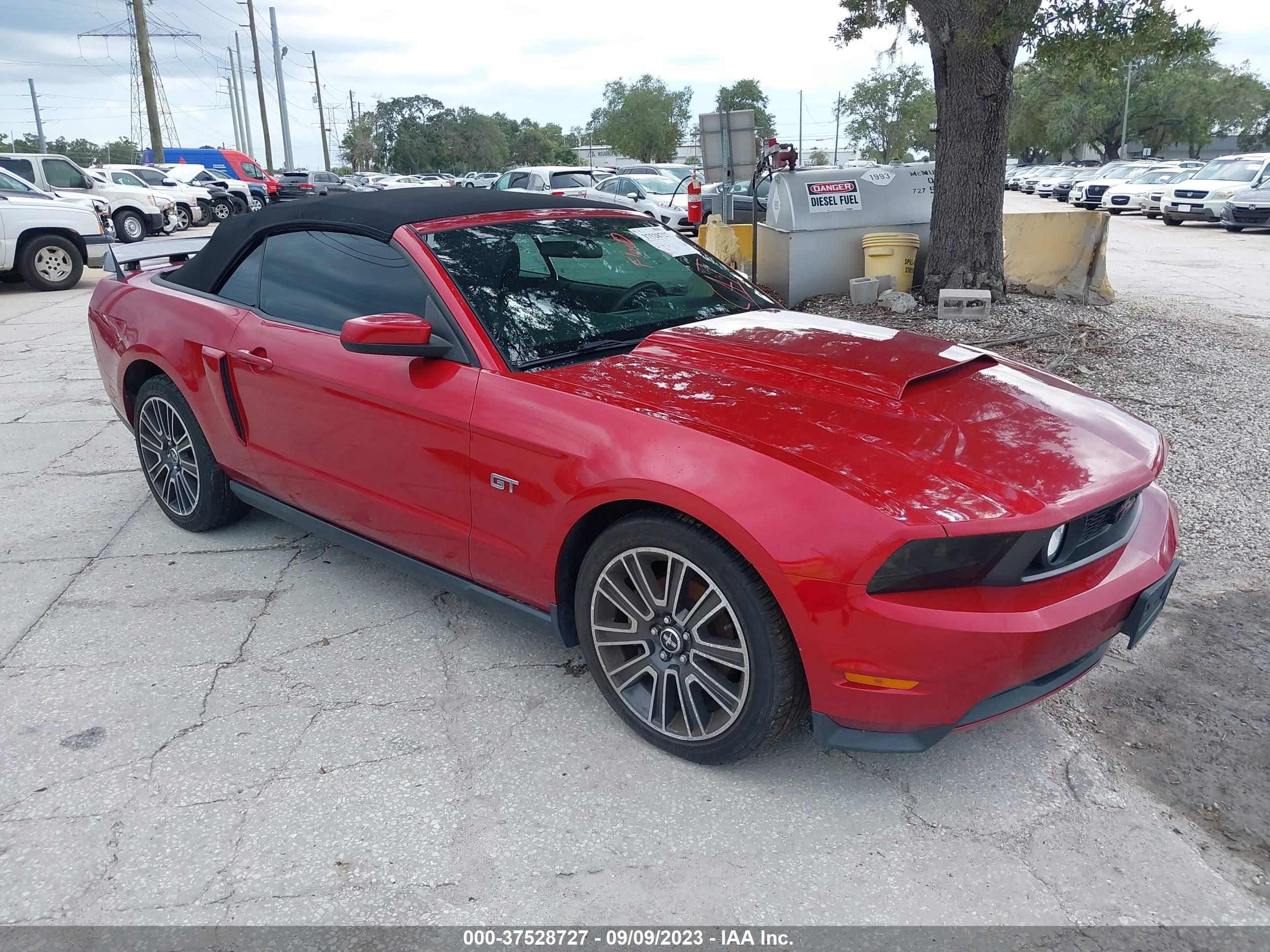 FORD MUSTANG 2010 1zvbp8fh9a5132921