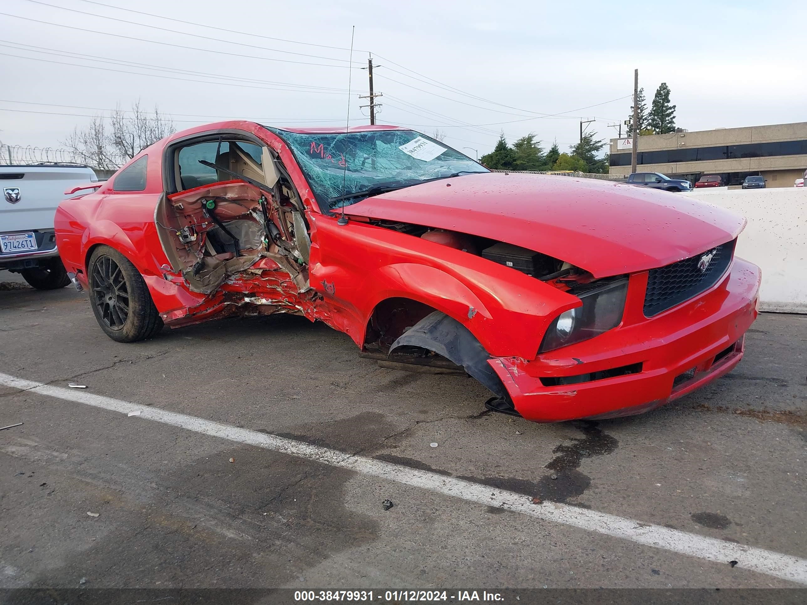 FORD MUSTANG 2005 1zvft80n155115130