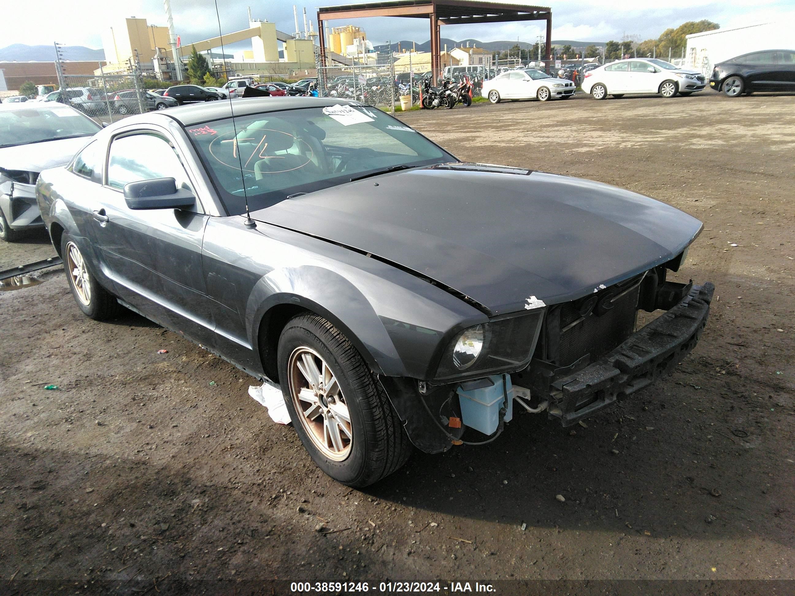 FORD MUSTANG 2007 1zvft80n175299360