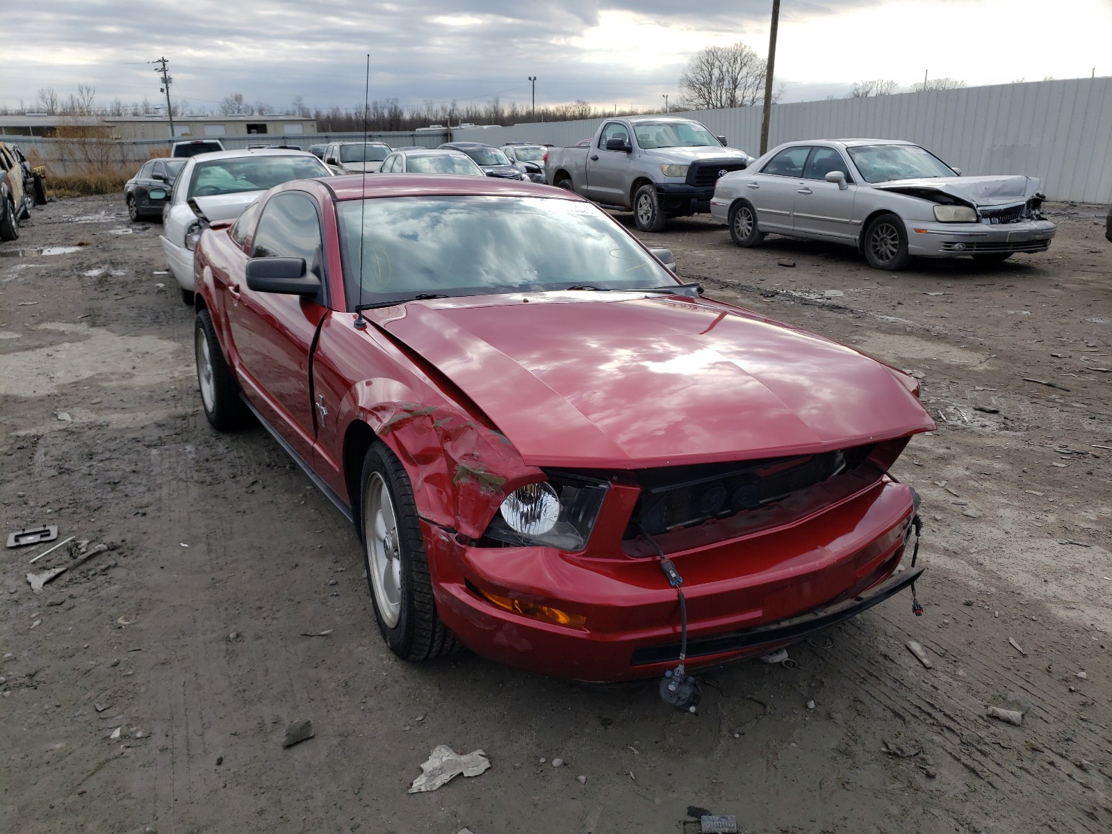 FORD MUSTANG 2007 1zvft80n175367303