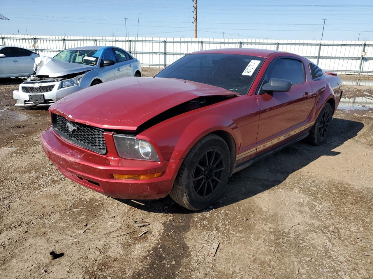 FORD MUSTANG 2007 1zvft80n275245467