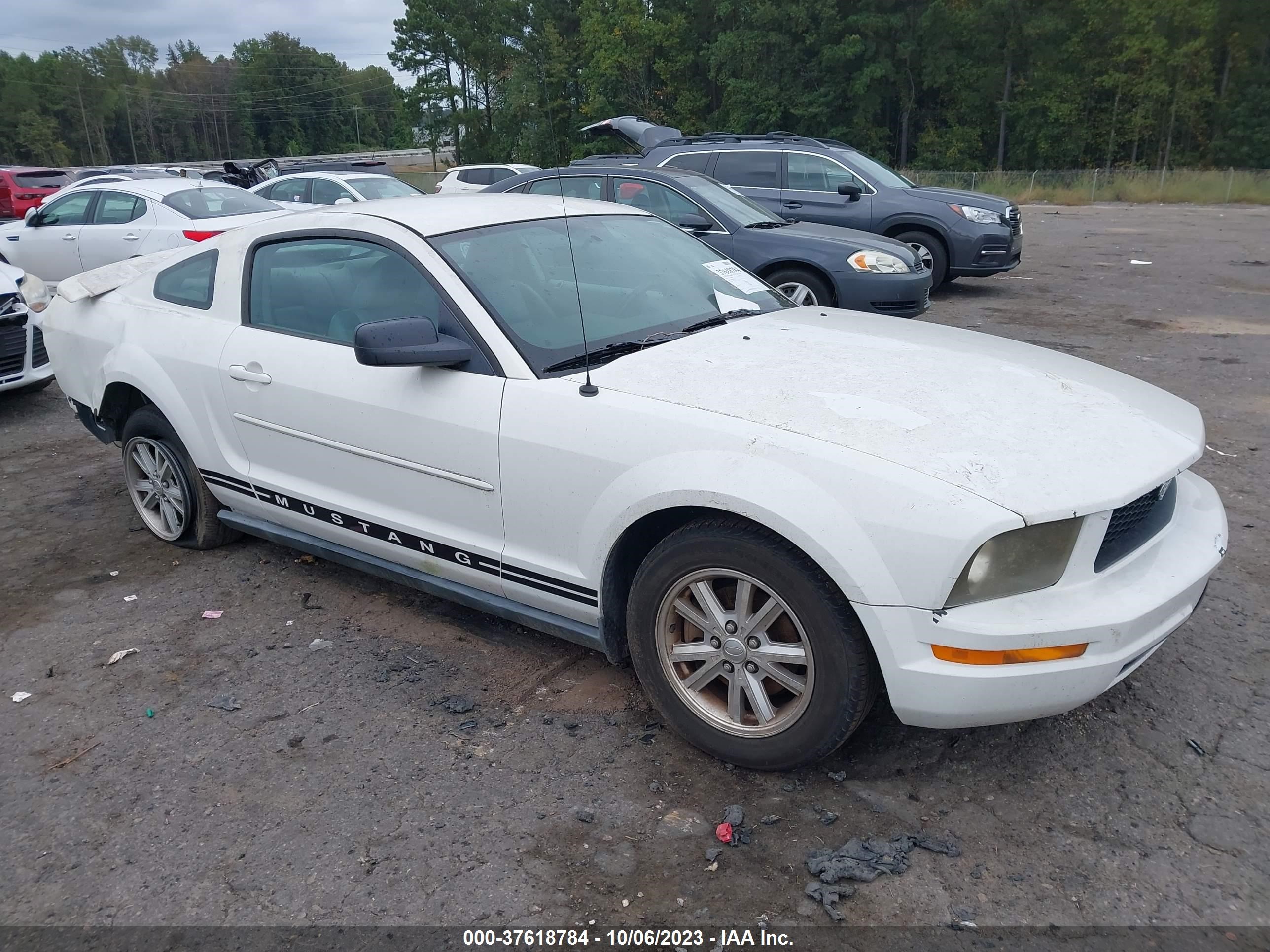 FORD MUSTANG 2007 1zvft80n275327621