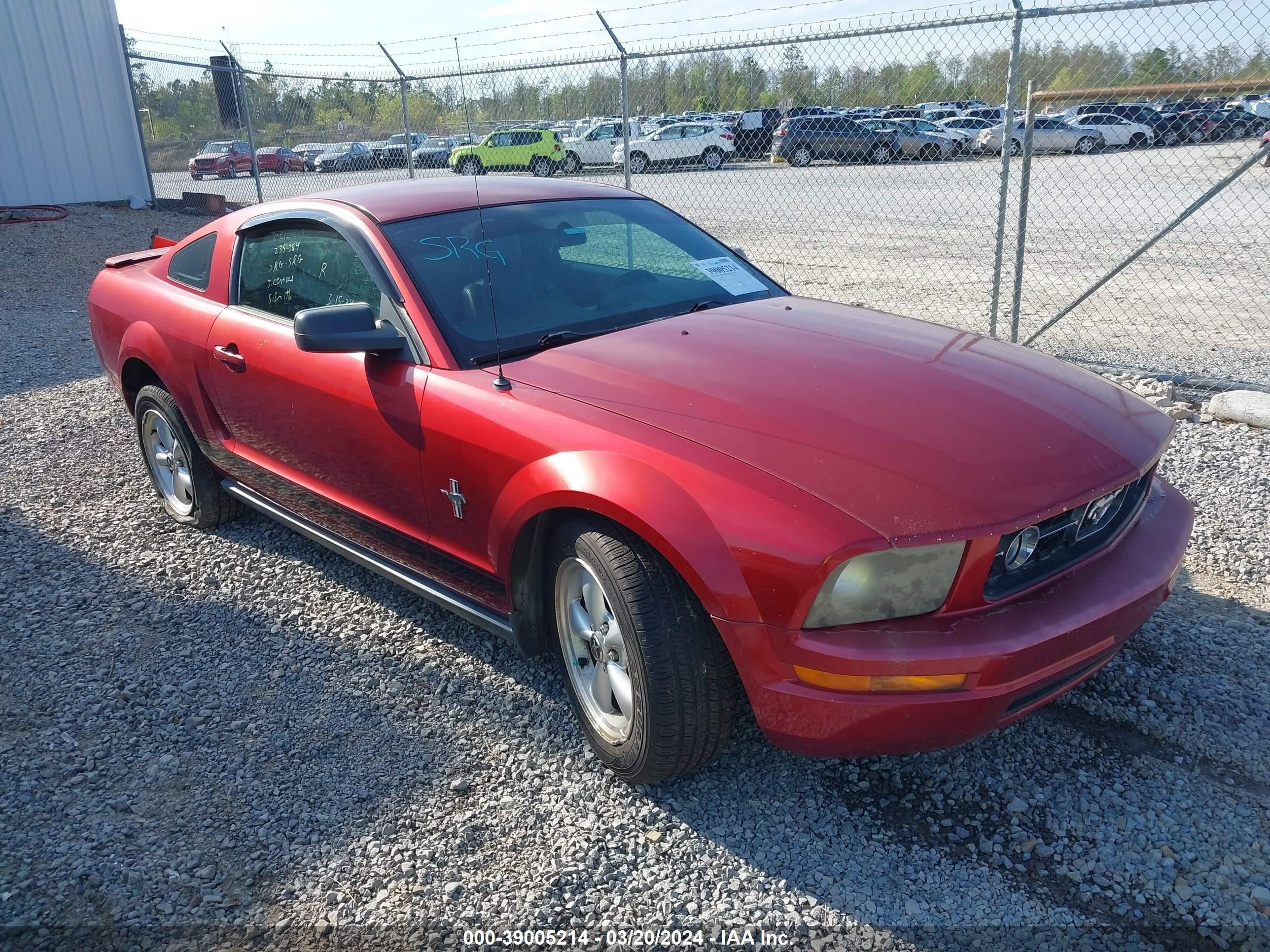 FORD MUSTANG 2007 1zvft80n375235384