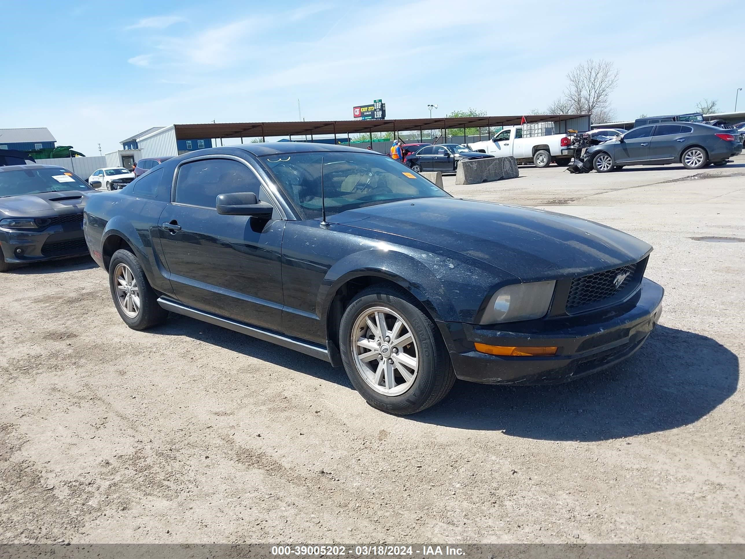 FORD MUSTANG 2007 1zvft80n375253979