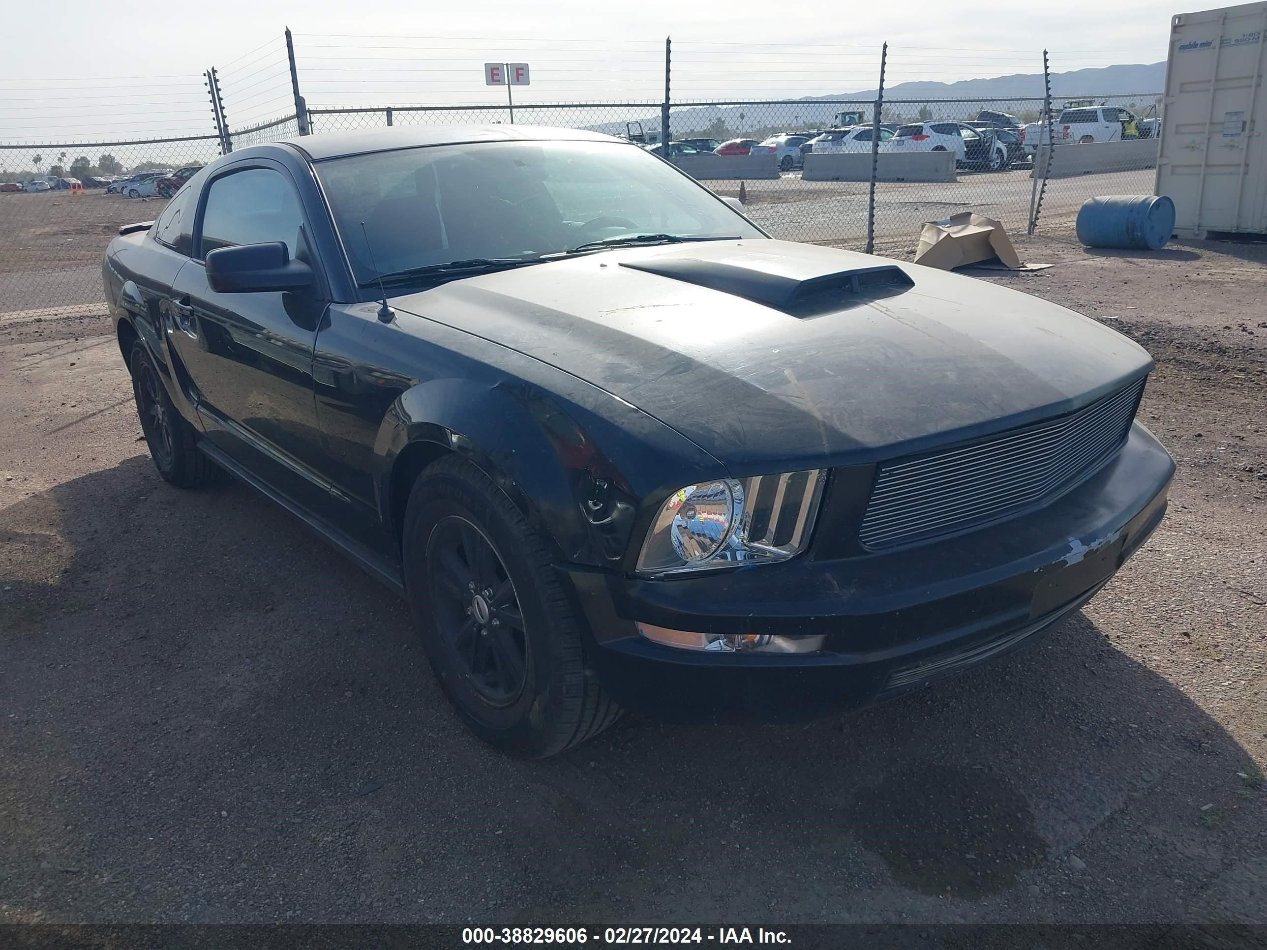 FORD MUSTANG 2007 1zvft80n375269597