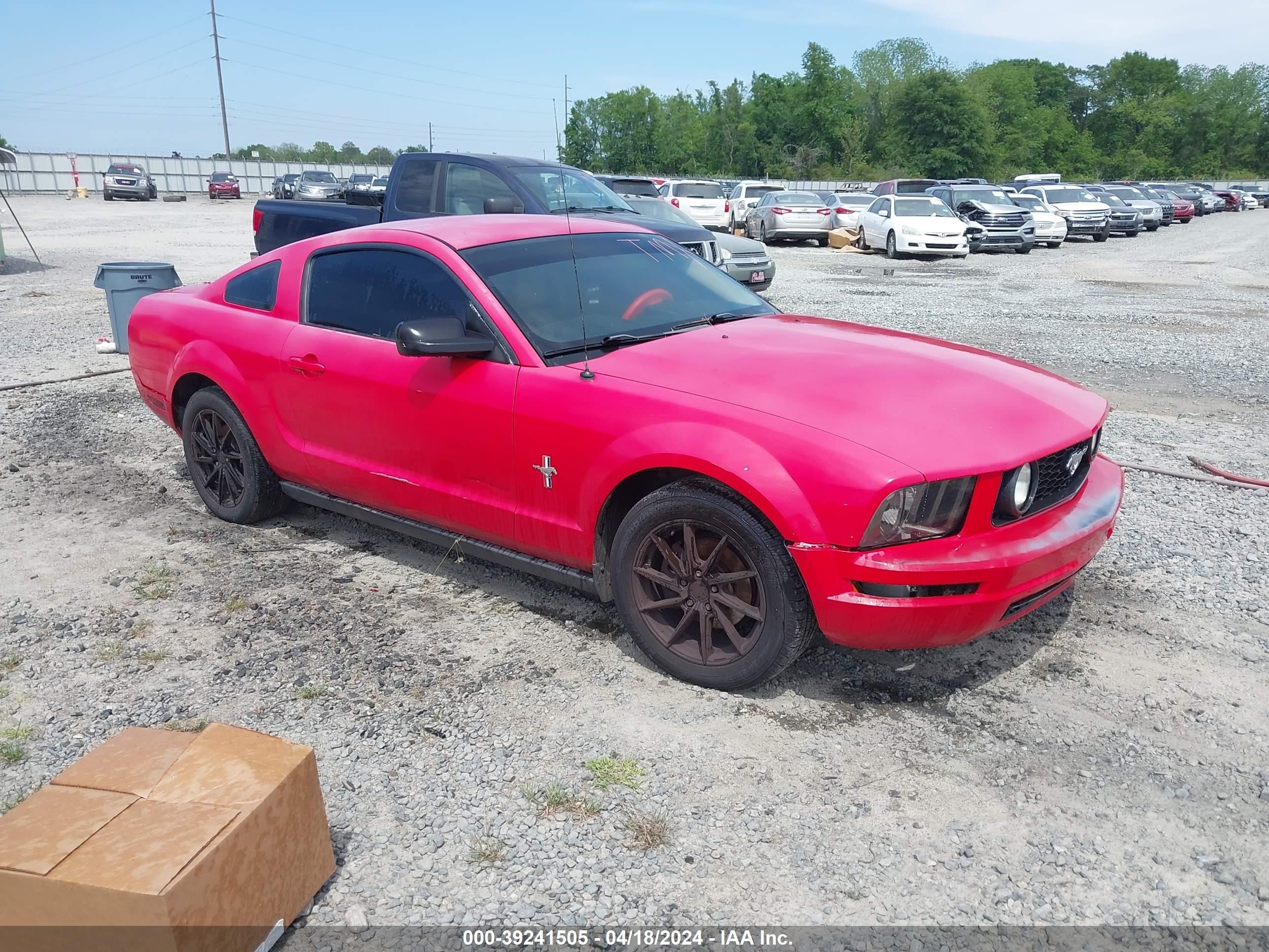 FORD MUSTANG 2007 1zvft80n375270278