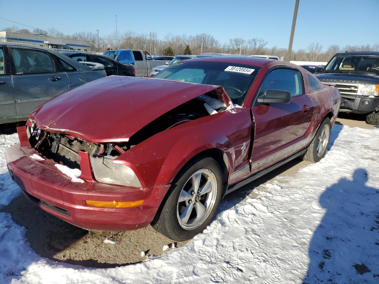 FORD MUSTANG 2007 1zvft80n375292264