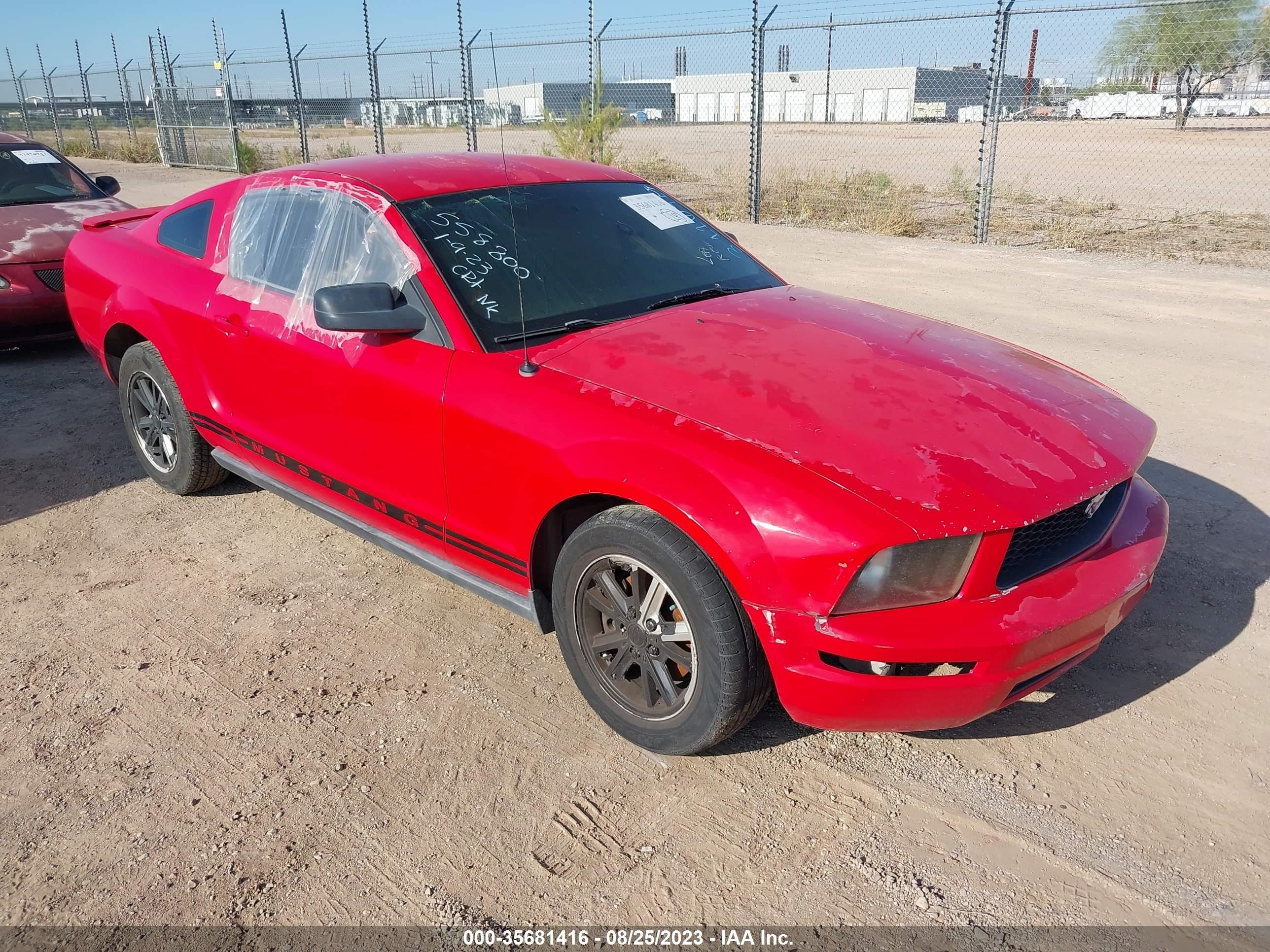 FORD MUSTANG 2007 1zvft80n375311041