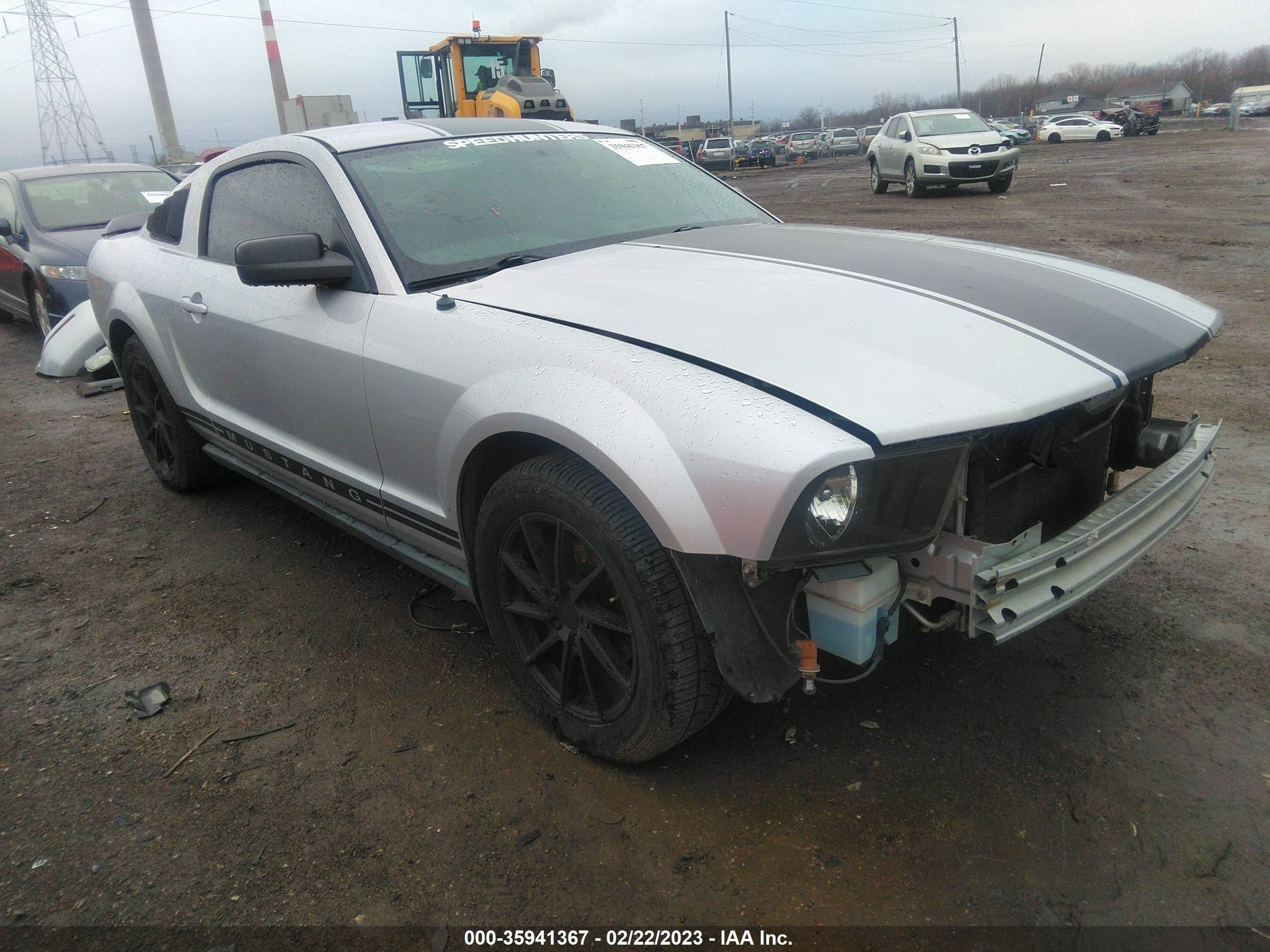 FORD MUSTANG 2007 1zvft80n375312688