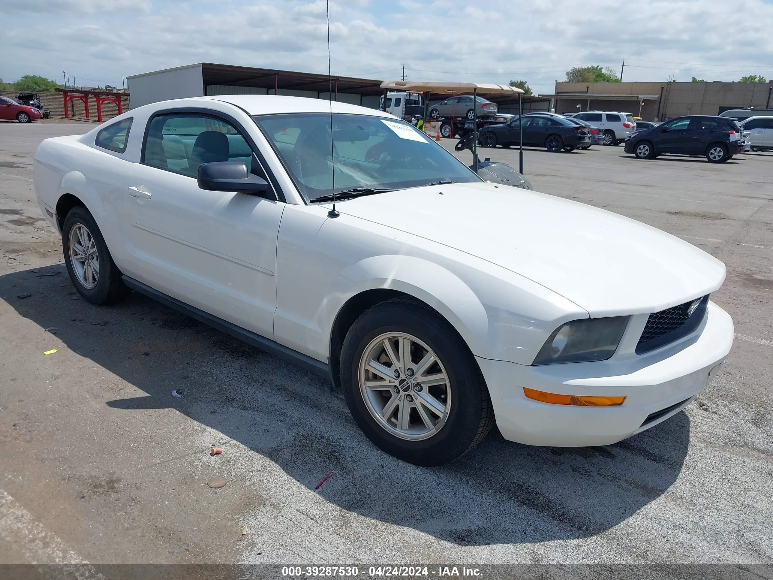 FORD MUSTANG 2007 1zvft80n375347277