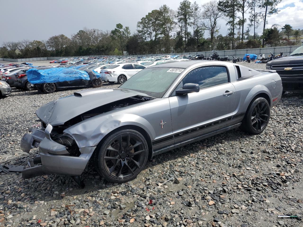 FORD MUSTANG 2007 1zvft80n675284305