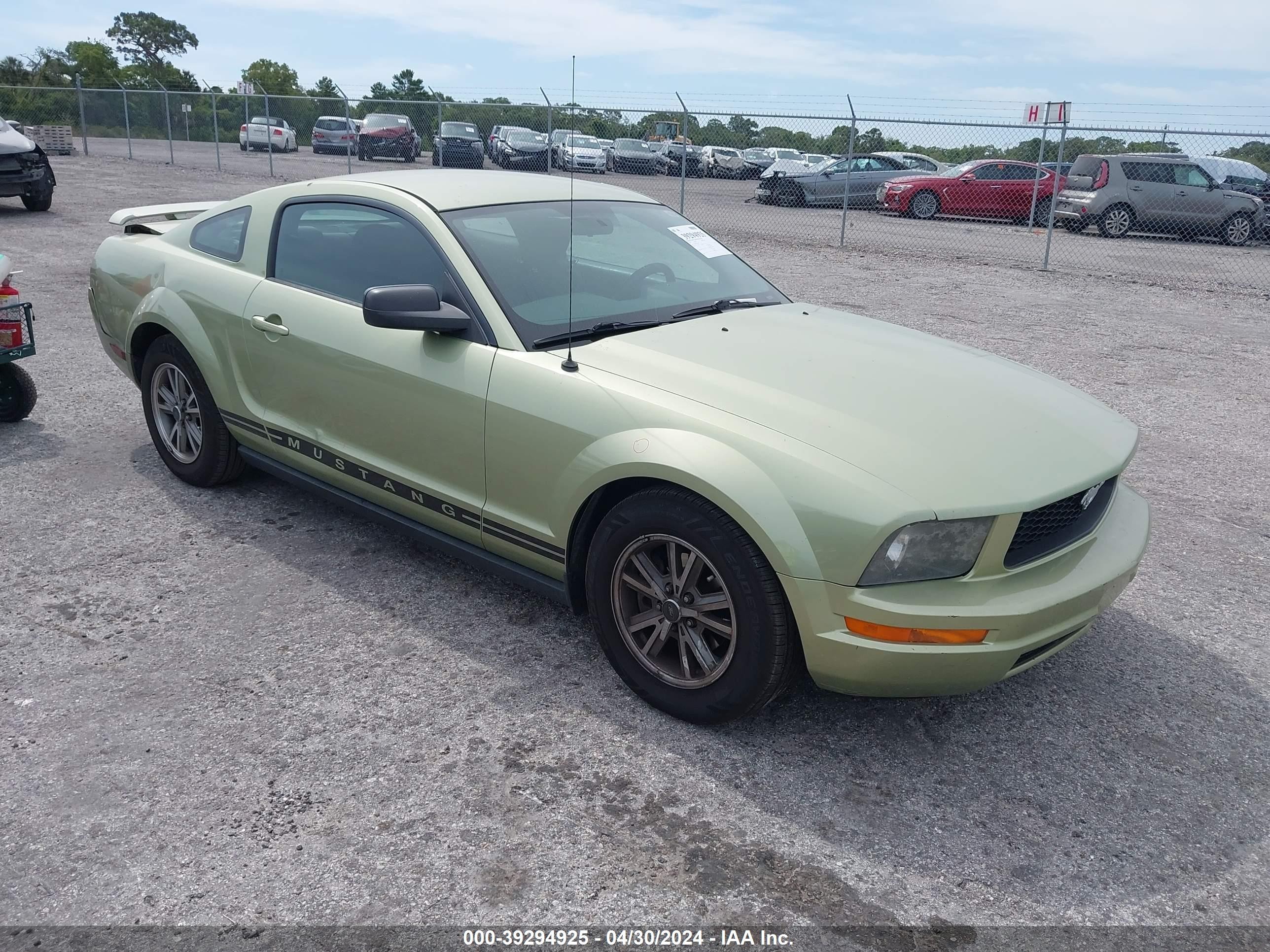 FORD MUSTANG 2005 1zvft80n755198529