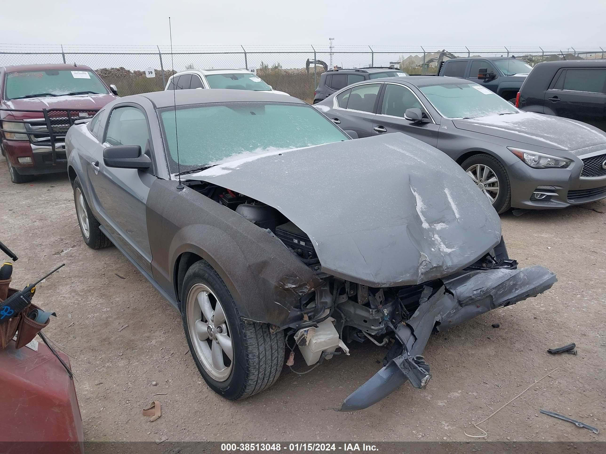 FORD MUSTANG 2007 1zvft80nx75357417