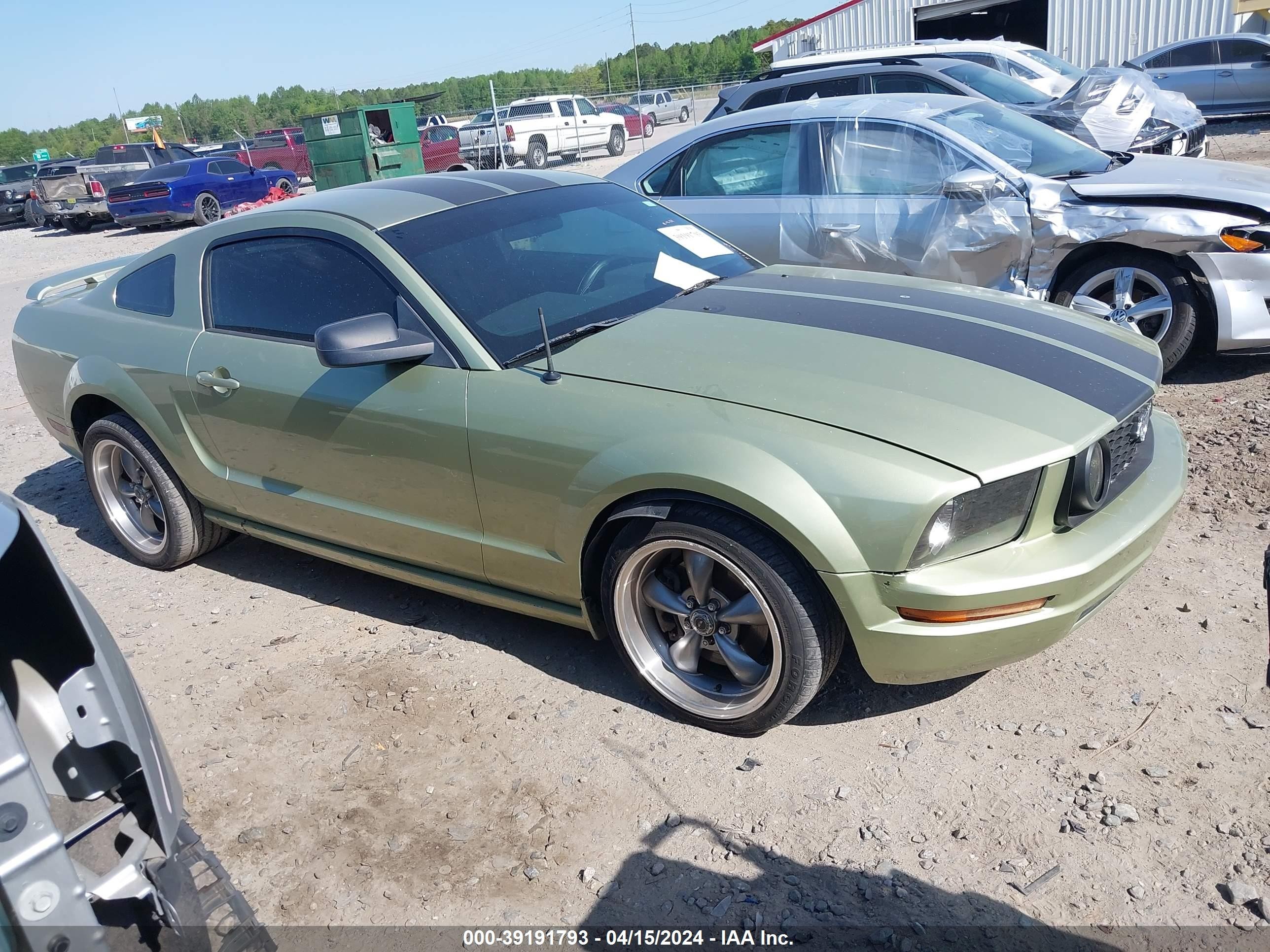 FORD MUSTANG 2006 1zvft82h765176555