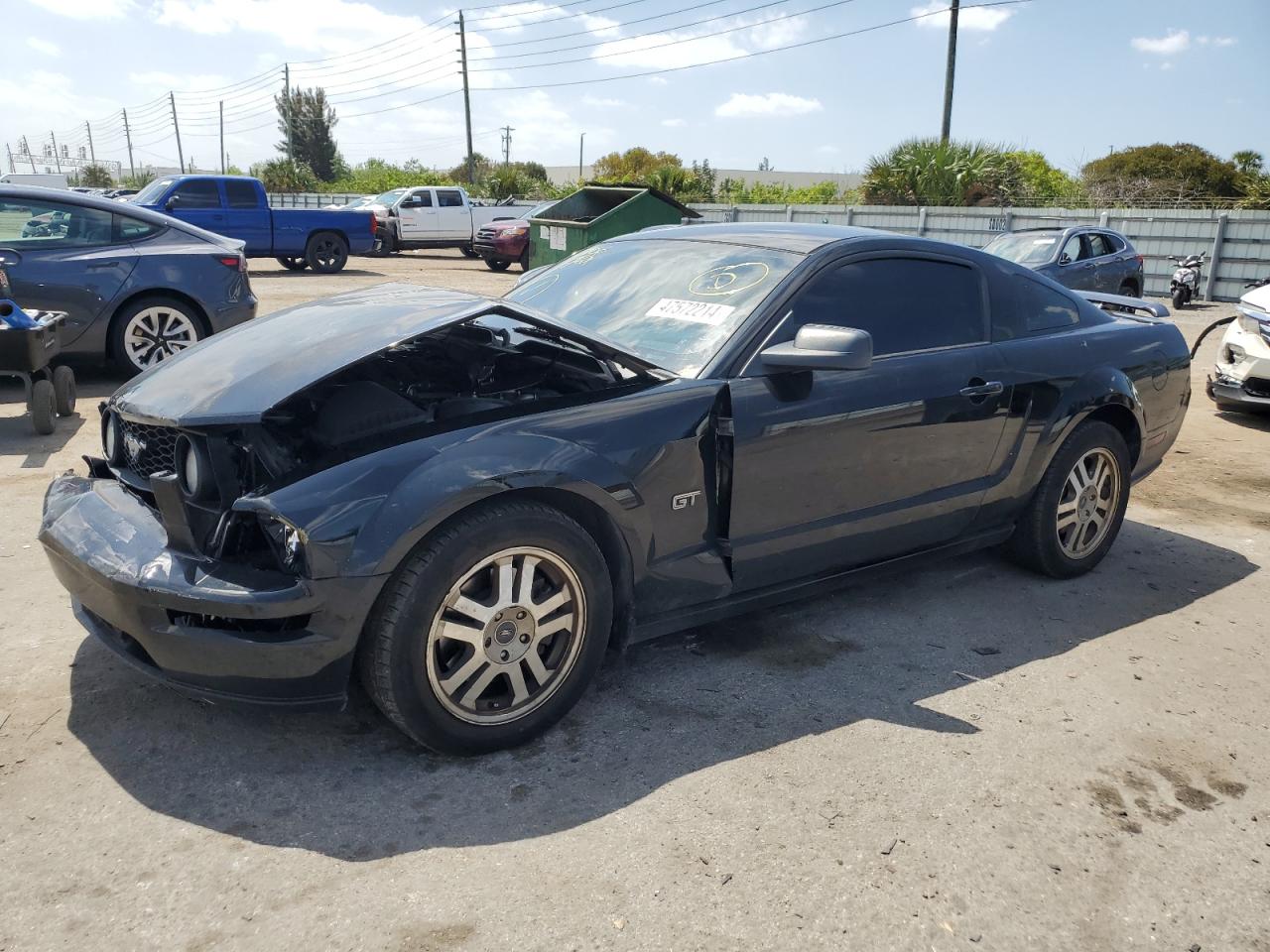 FORD MUSTANG 2005 1zvft82h855119571