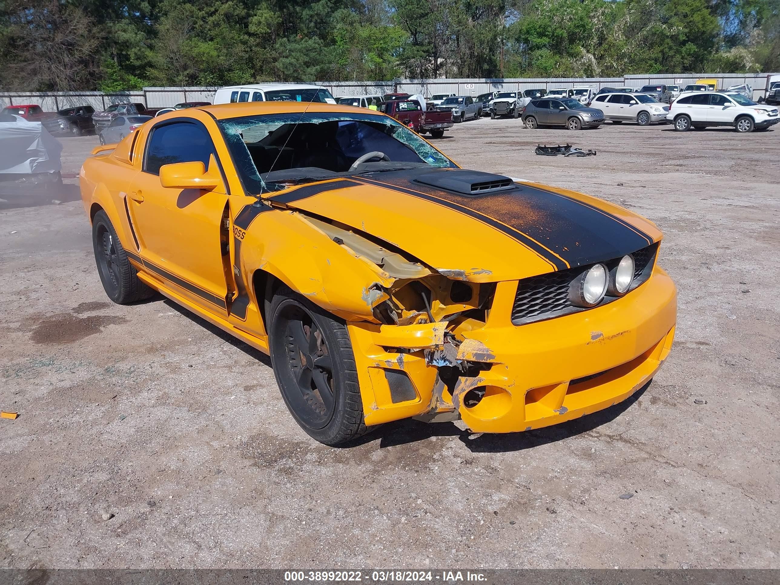 FORD MUSTANG 2007 1zvft82h975243593