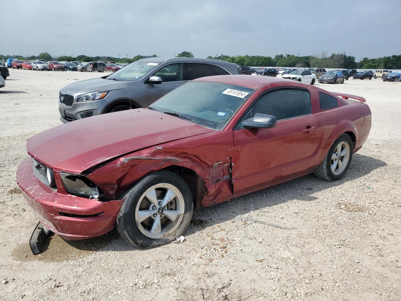 FORD MUSTANG 2007 1zvft82hx75213650