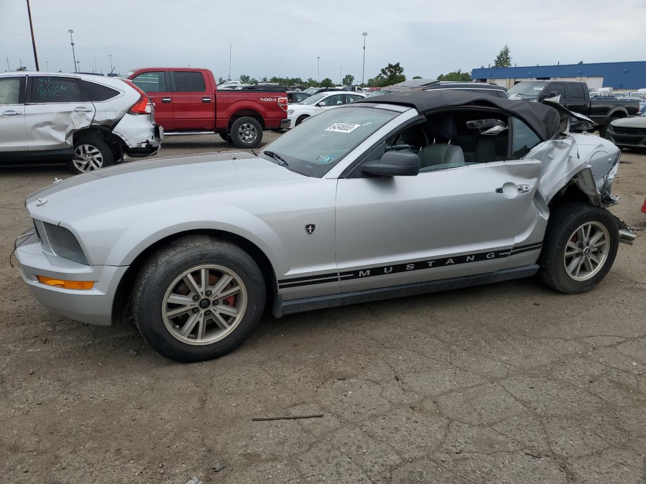 FORD MUSTANG 2005 1zvft84n055215794