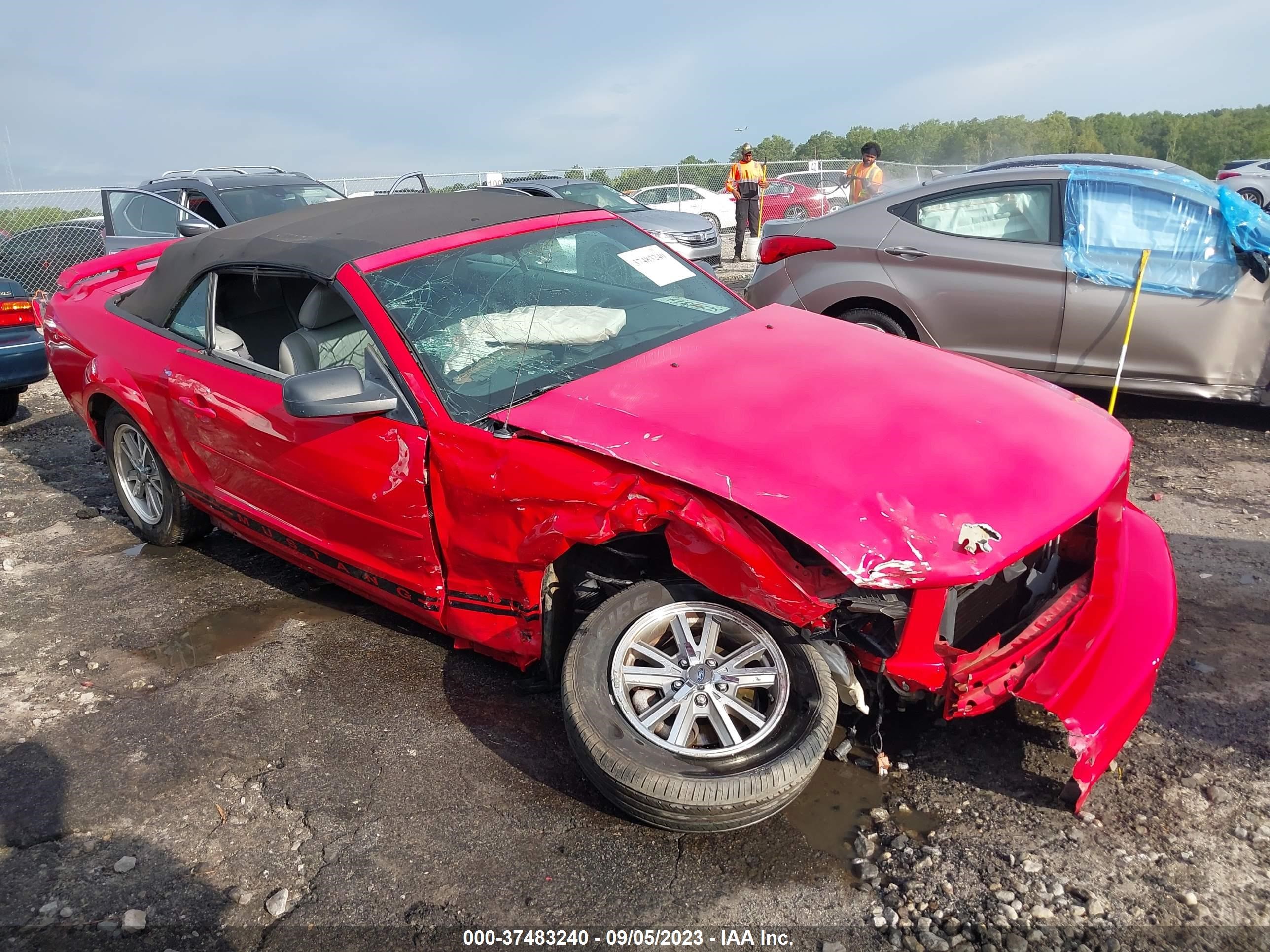 FORD MUSTANG 2005 1zvft84n155197239