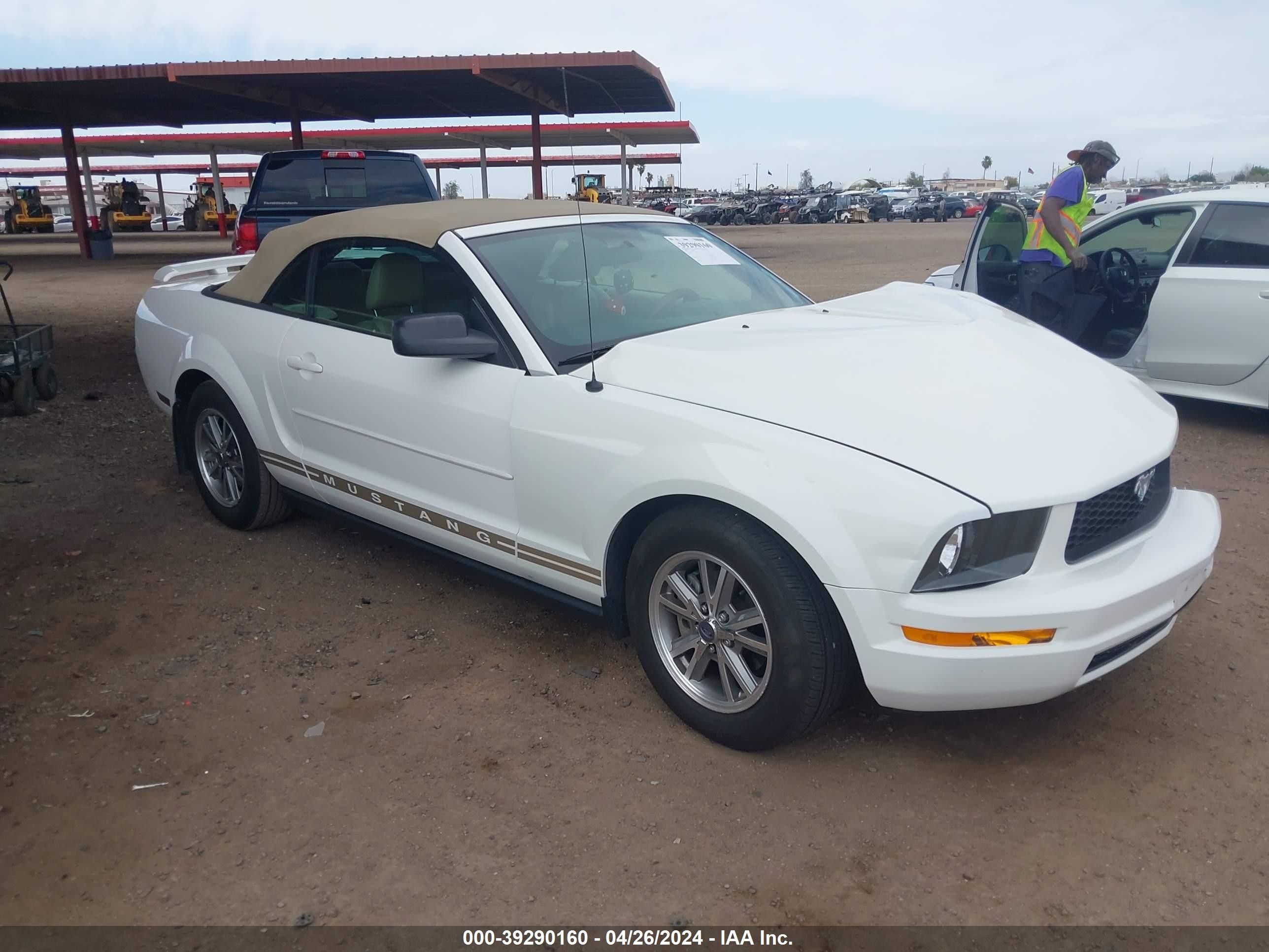 FORD MUSTANG 2005 1zvft84n155216453