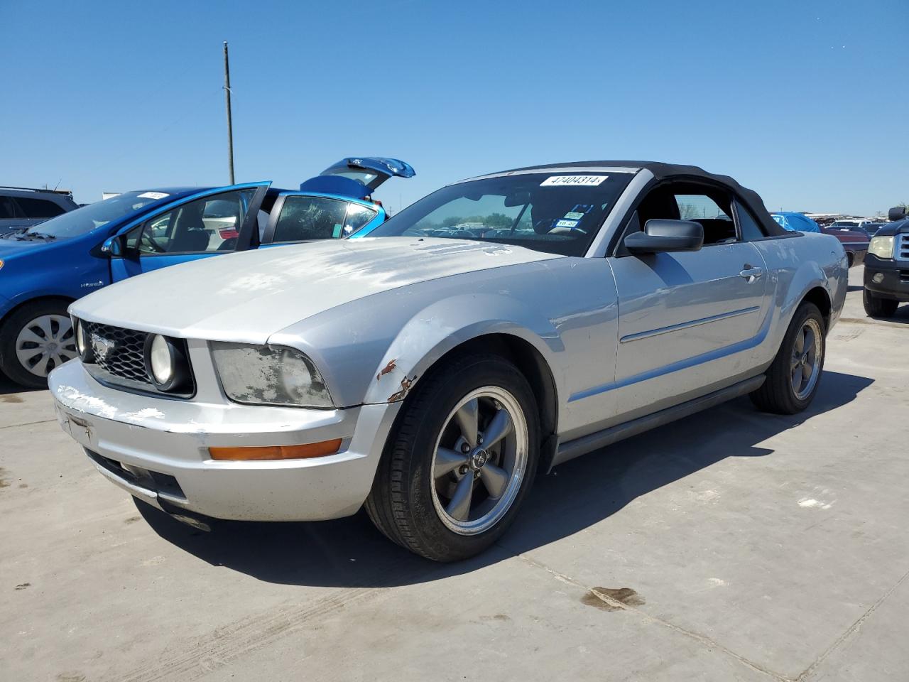 FORD MUSTANG 2007 1zvft84n375301510