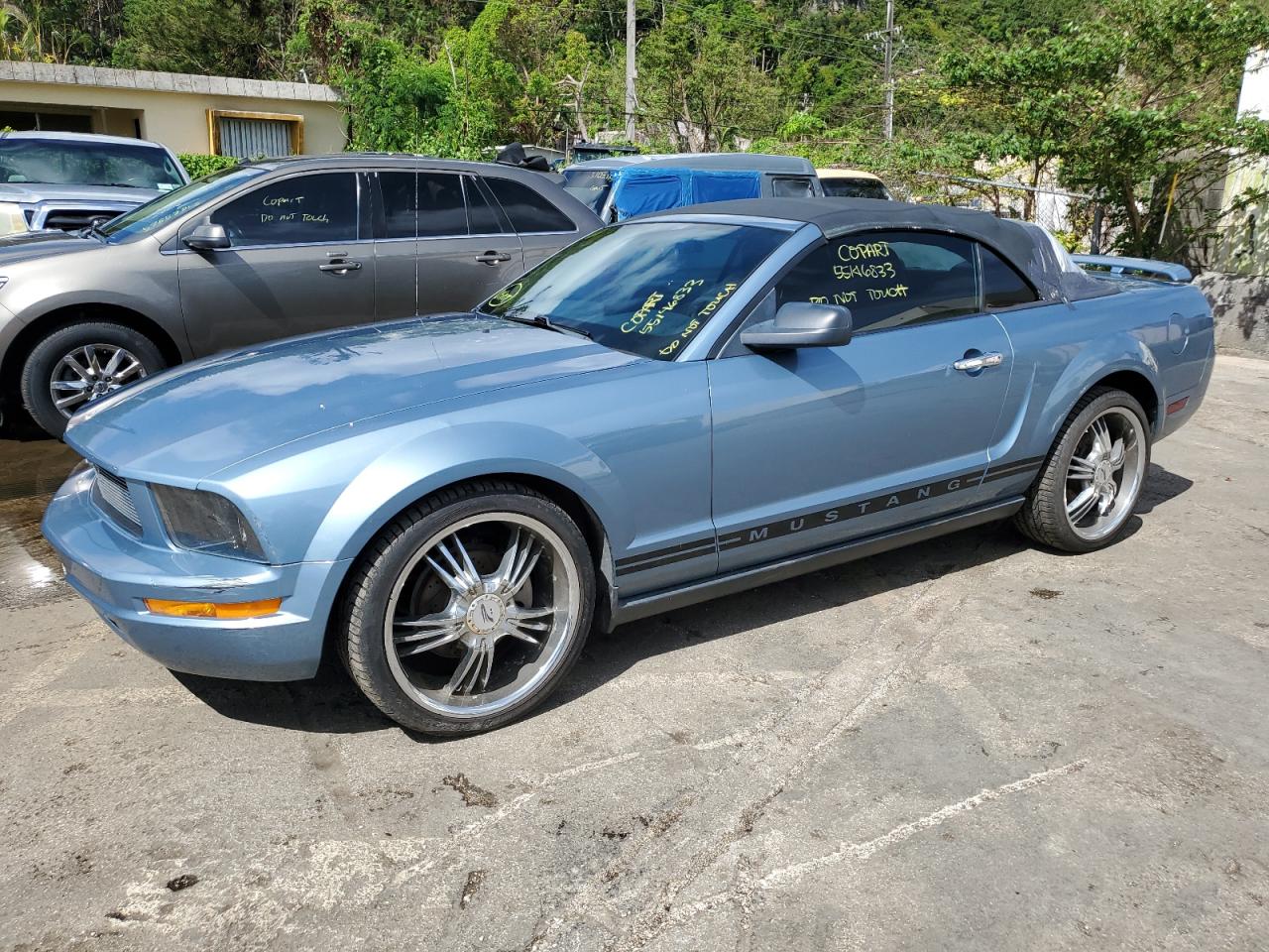 FORD MUSTANG 2005 1zvft84n655179335