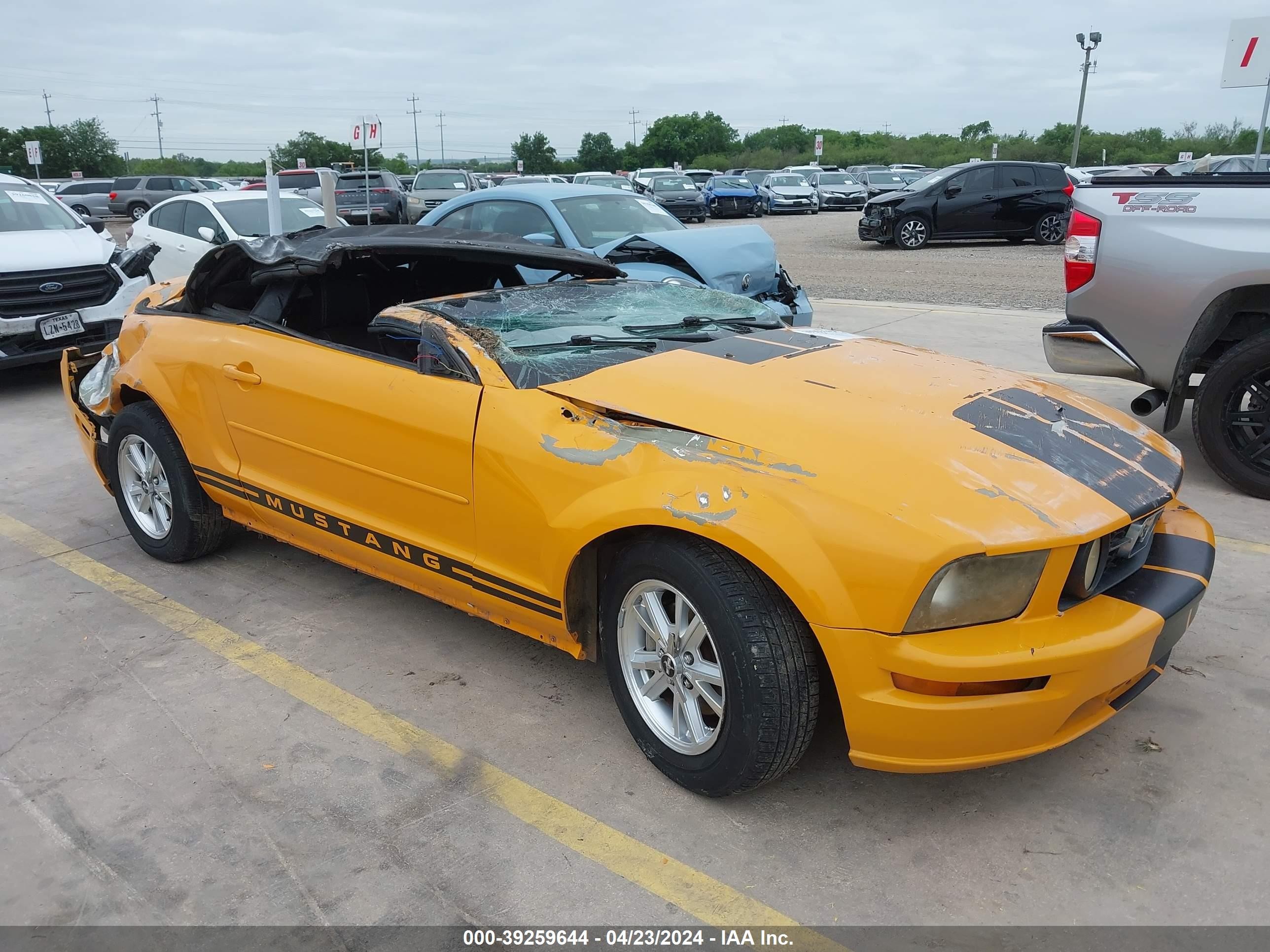 FORD MUSTANG 2007 1zvft84nx75276380