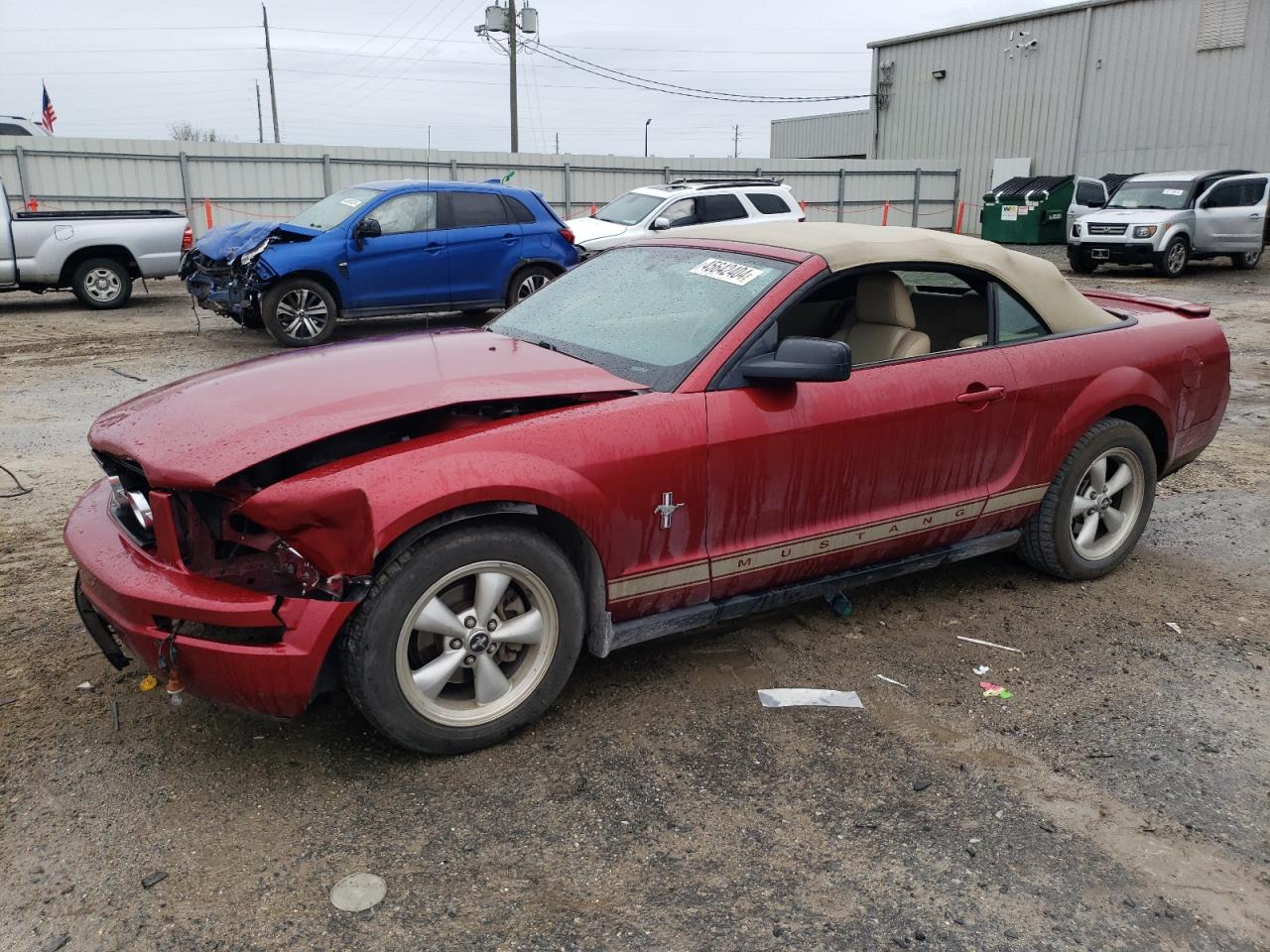 FORD MUSTANG 2007 1zvft84nx75355628