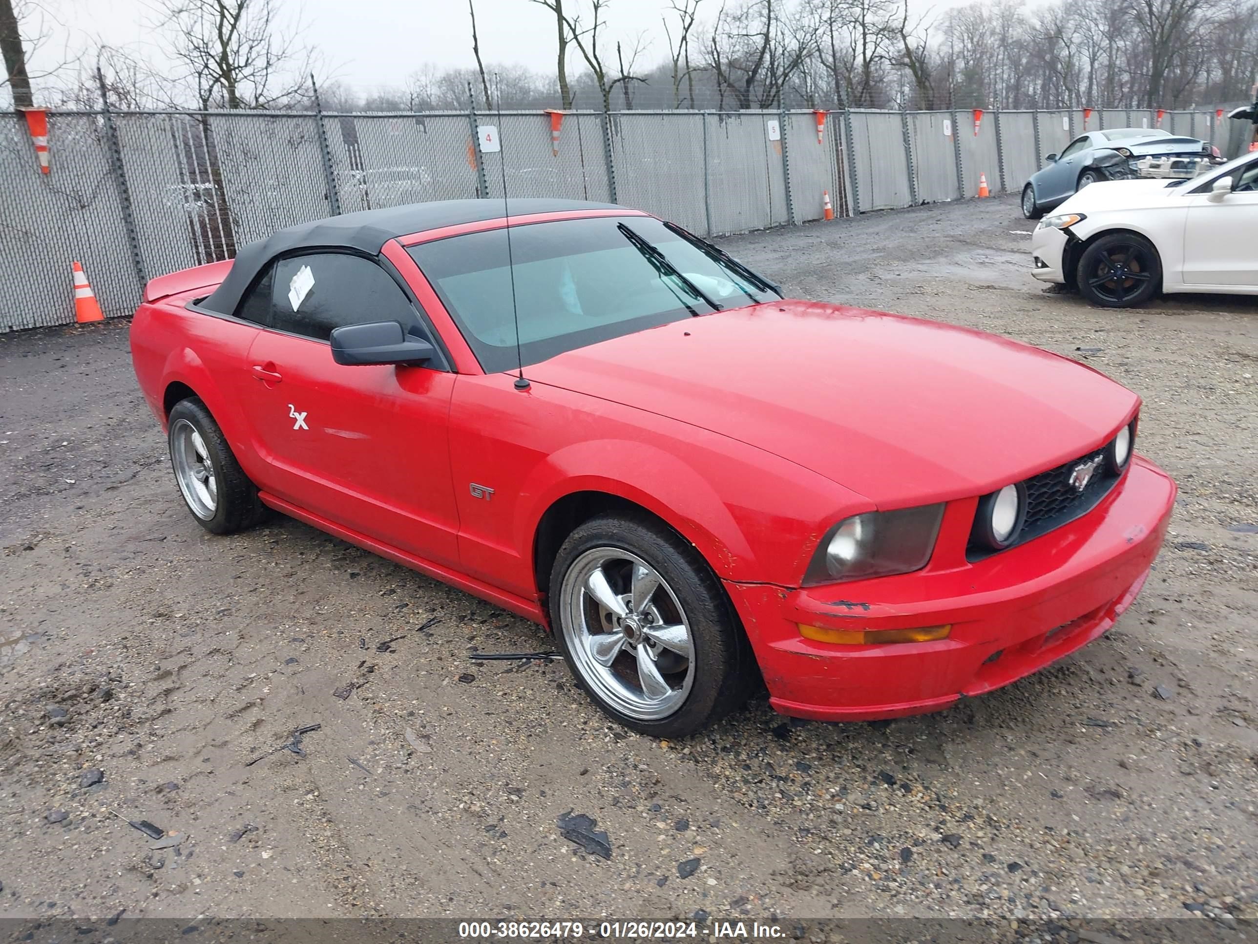 FORD MUSTANG 2005 1zvft85h655186018